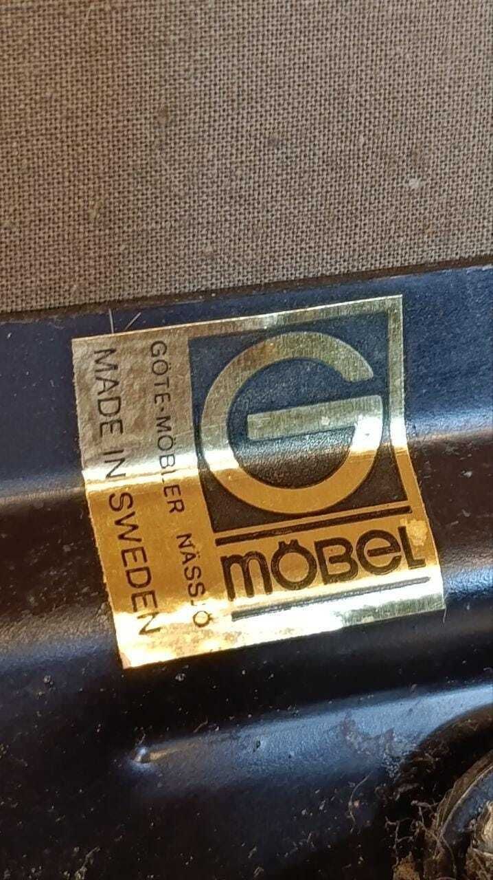 photo furniture Göte Möbler 1960s Lounge Chair & Ottoman – Swedish Mid Century Modern