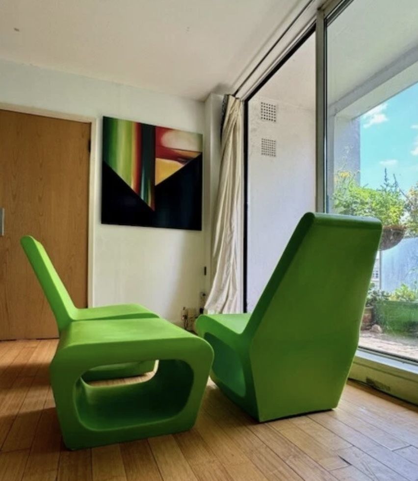 Jellyfish Rocking Chairs & Ottoman  By Wiel Arets For Quinze & Milan photo buy