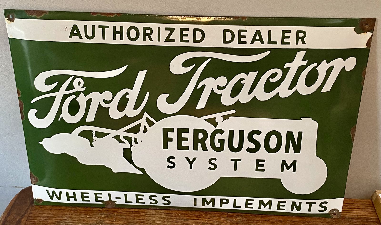 Ford Tractor Agriculture Enamel Metal Farm Sign Massey Ferguson Farming Equipment Ranch Smallholding Homestead Farmstead Croft John Deere New Holland photo buy