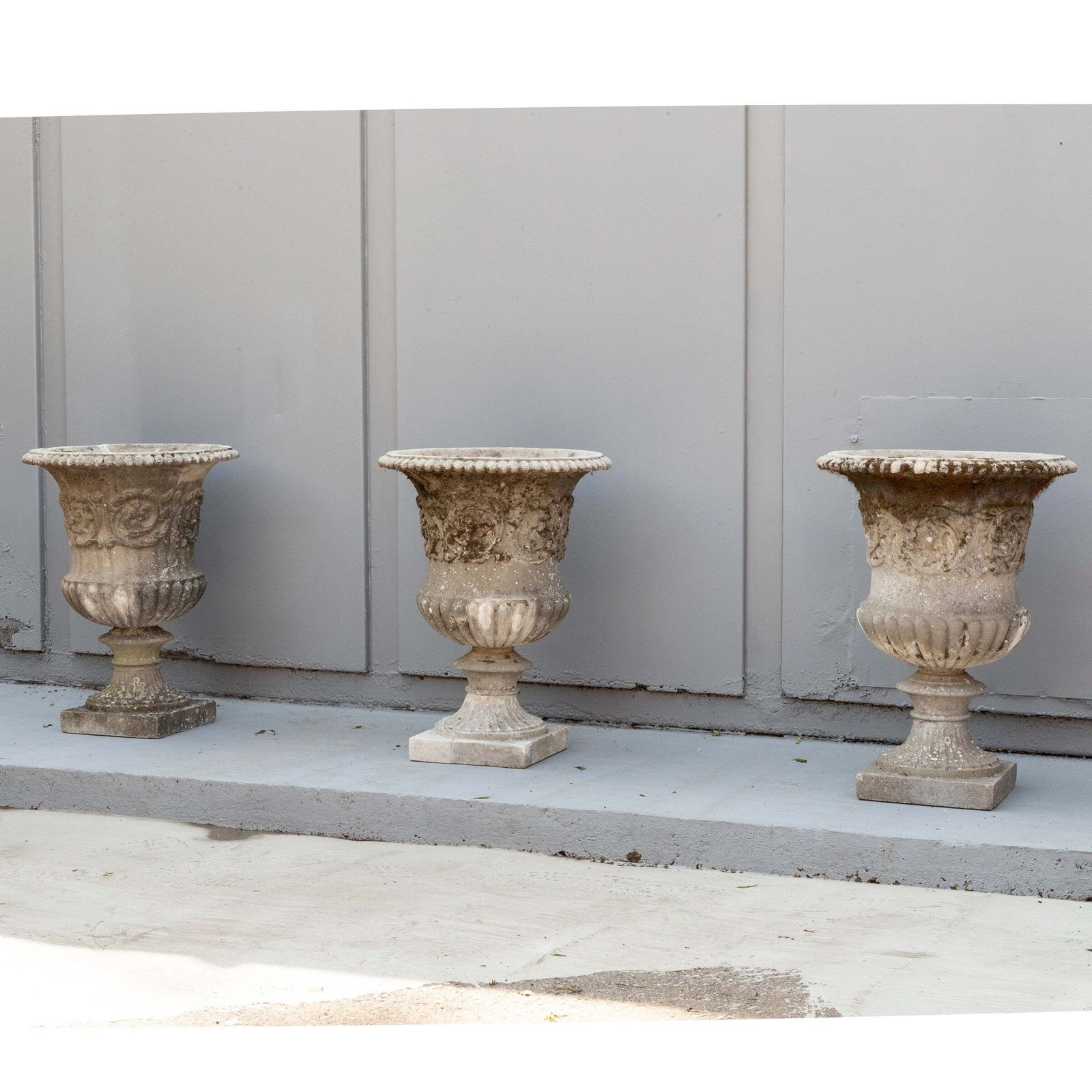 1200.0 Antique Stone Urns | 3 Available photo
