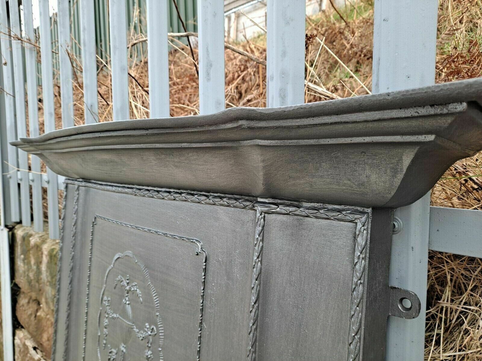 Victorian Edwardian Cast Iron Combination Fireplace photo for sale