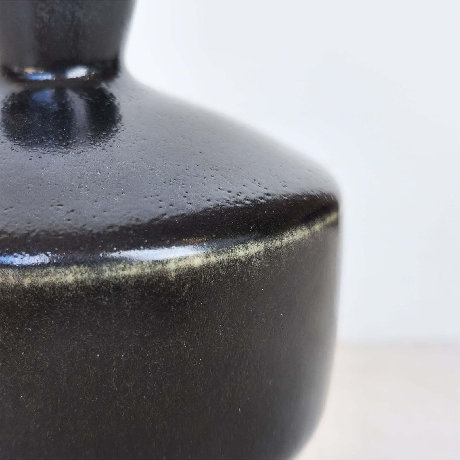Berndt Friberg Black 1960s Unique Vase photo furniture
