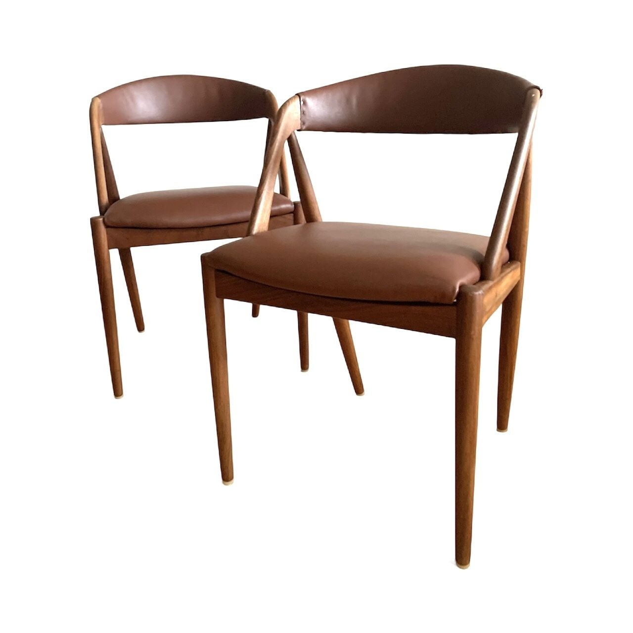 Pair Of Mid Century Chairs By Kai Kristiansen