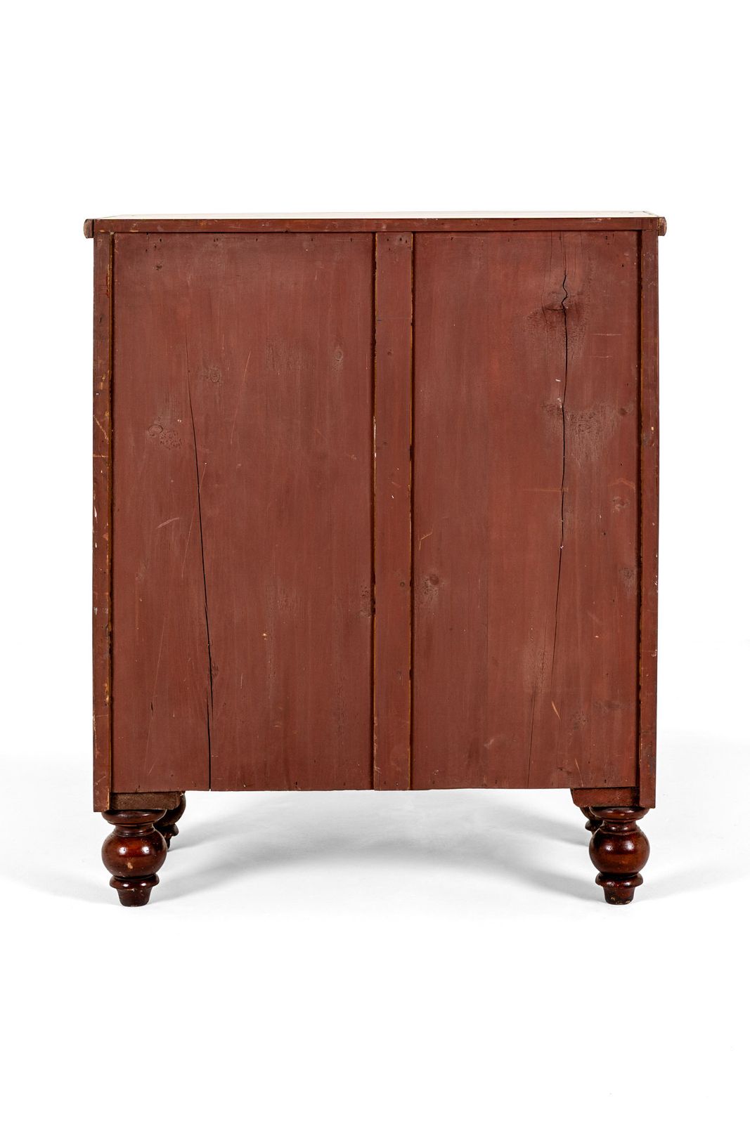 1118.0 Victorian Bow Fronted Chest Of Drawers photo