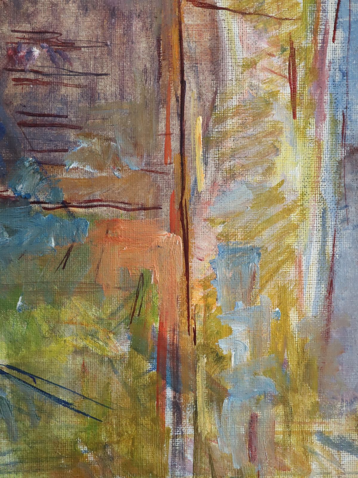 501.0 Chair By The Archway Oil Painting photo