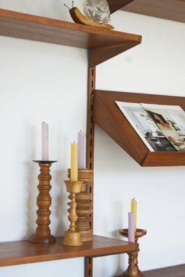 Mid Century Shelves & Wall Units & Desk By Kai Kristiansen For Fm Mobler, 1960s photo vinterior