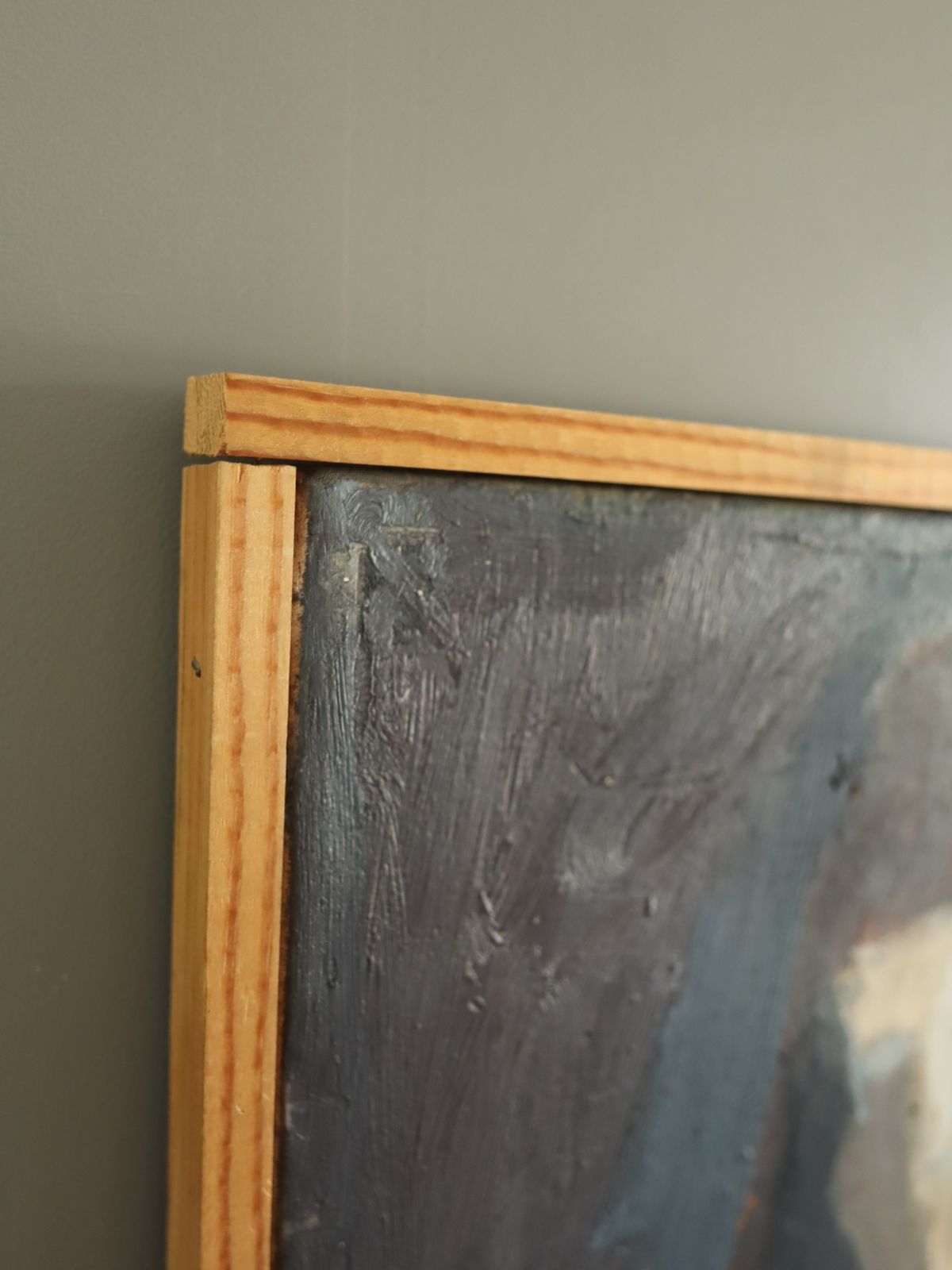 photo furniture Maris Oil Painting, 1970s, Modernist