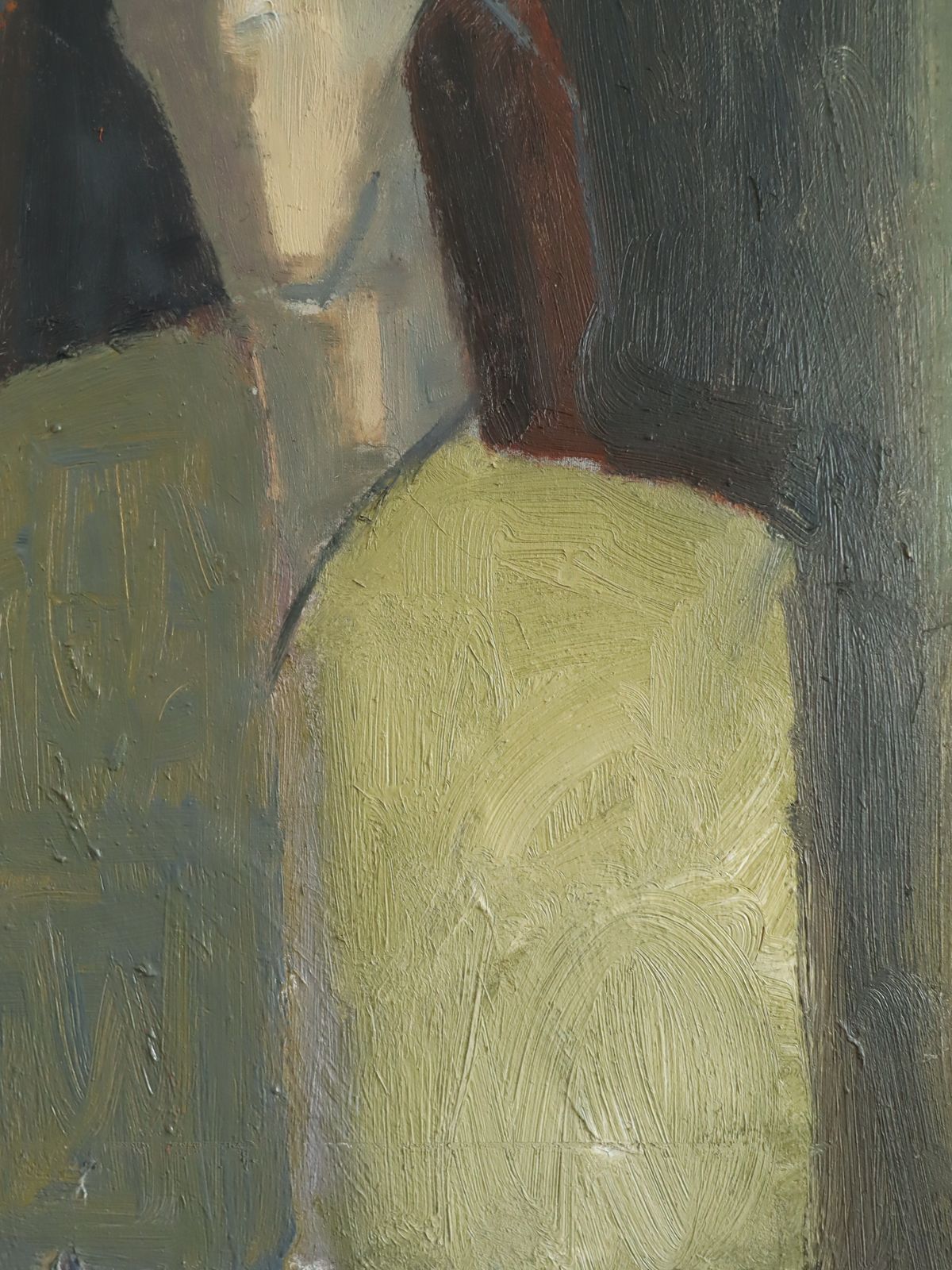 Art Maris Oil Painting, 1970s, Modernist photo