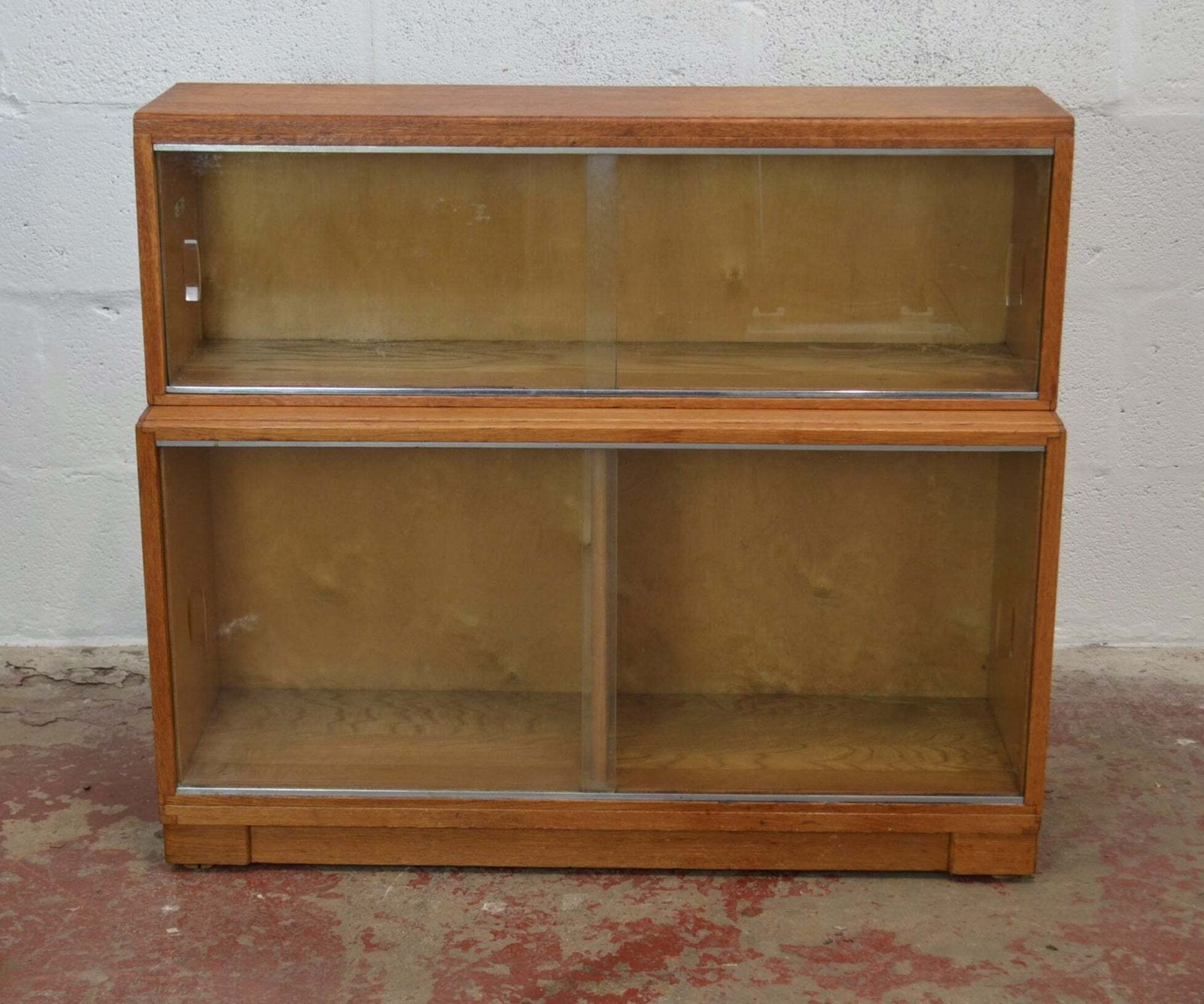 Vintage Minty Of Oxford Bookcase   Small photo furniture