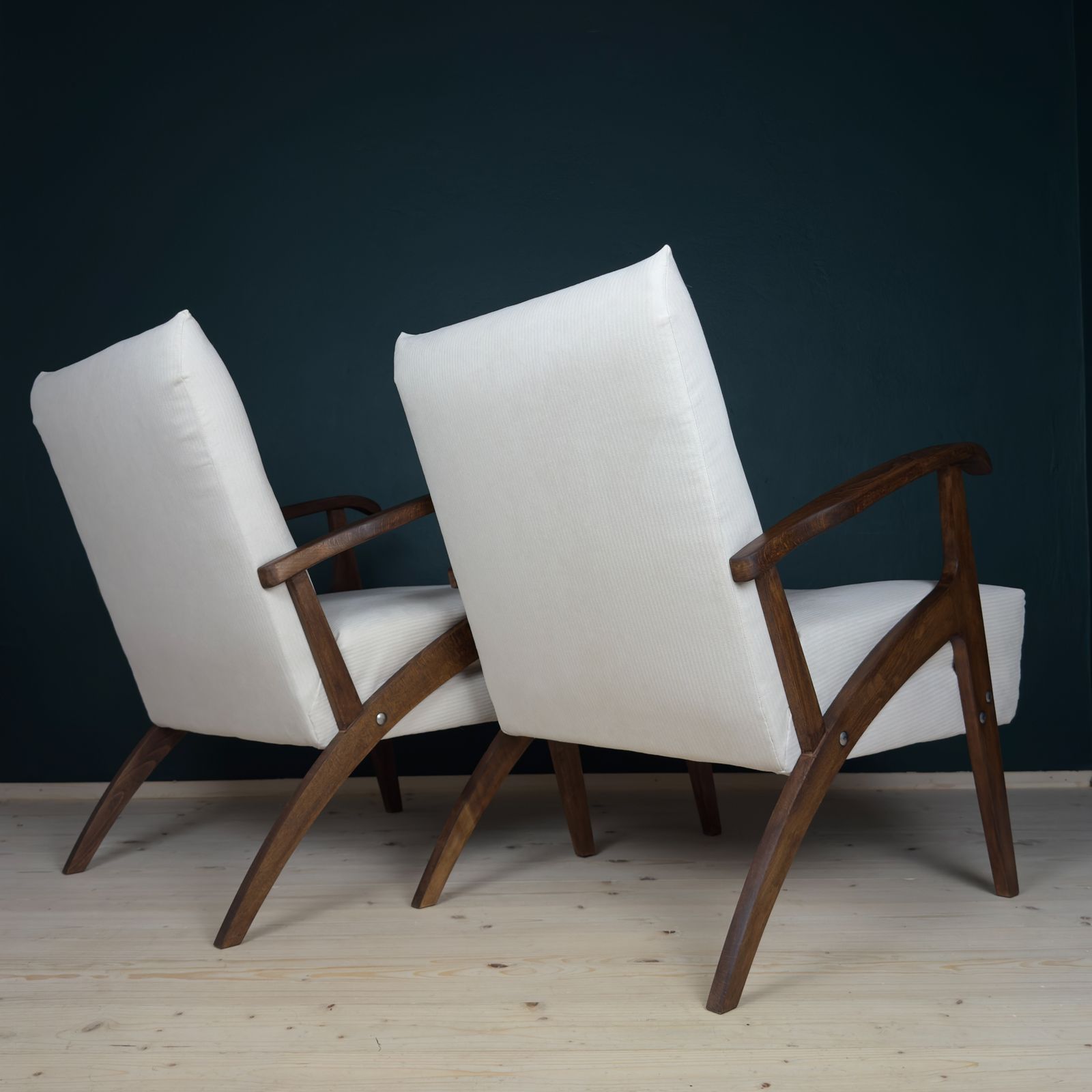Mid Century Armchair, Yugoslavia 1970s, Set Of 2 photo vinterior