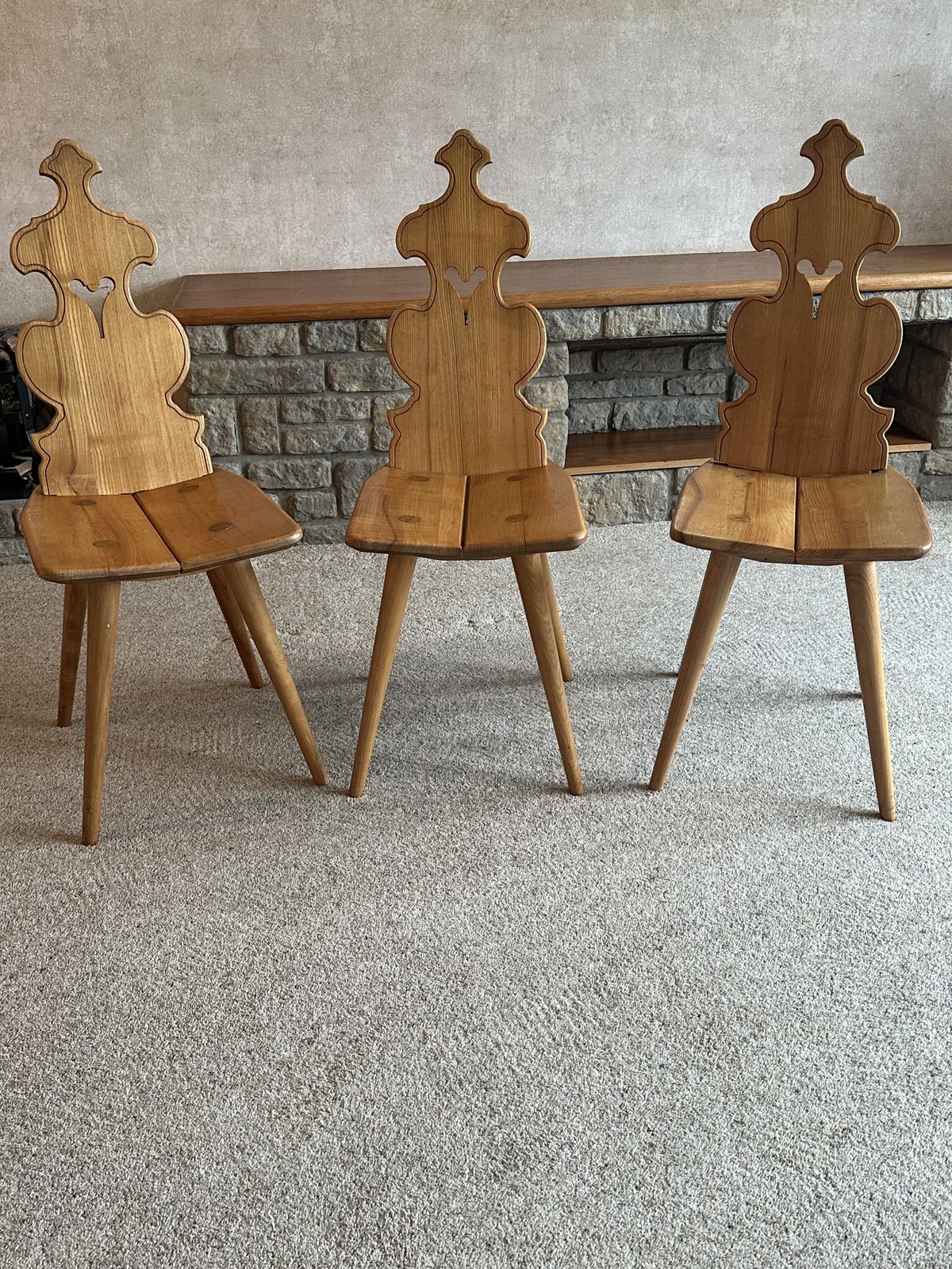 Mid Century Dining Set Of Highly Sought After Tyrollean Design And Highly Sought After. photo furniture