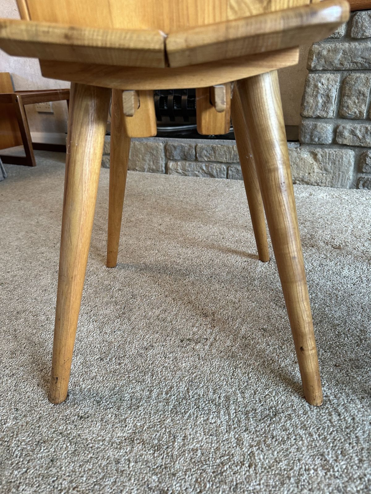 photo vinterior Mid Century Dining Set Of Highly Sought After Tyrollean Design And Highly Sought After.