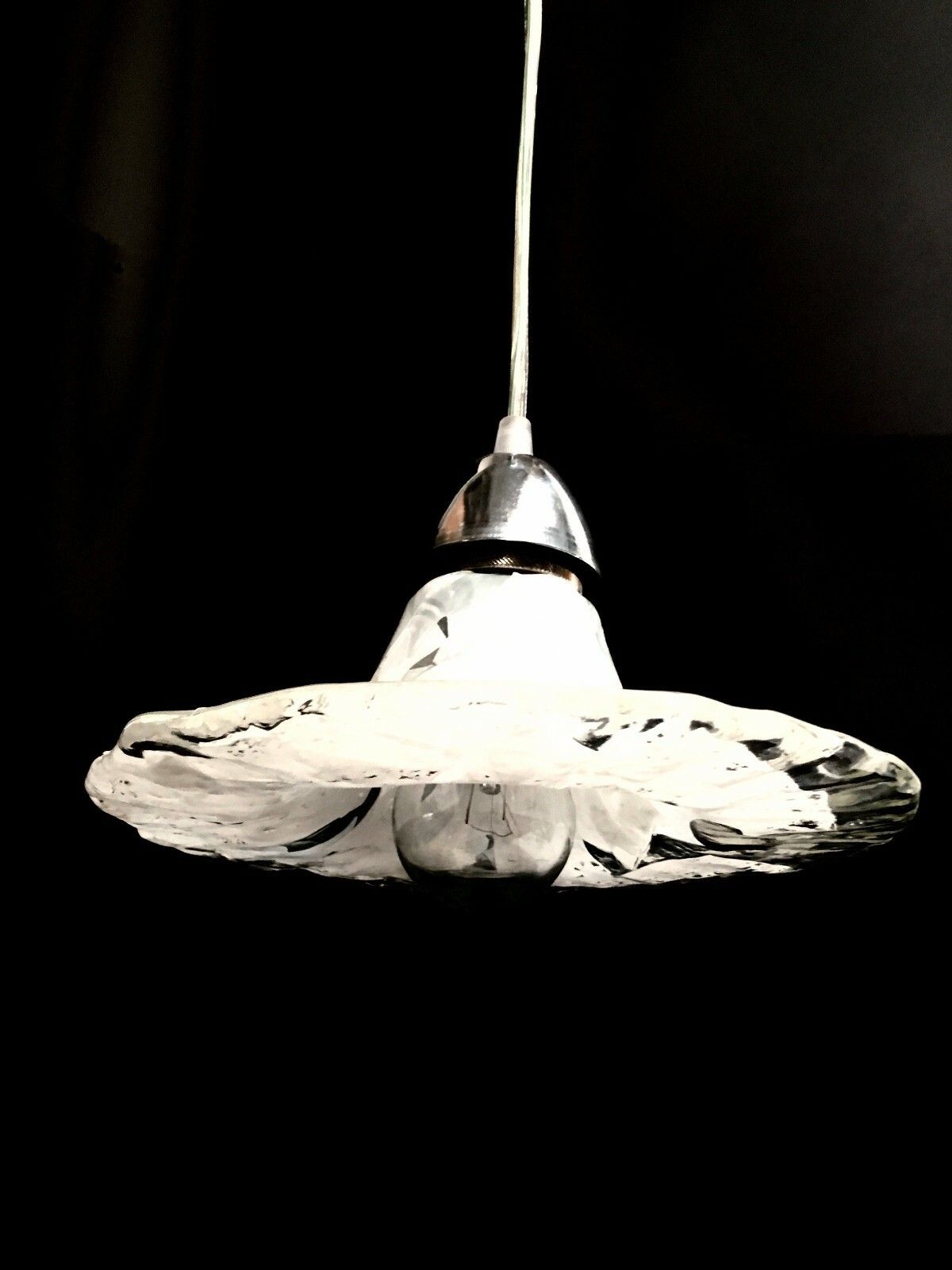 Pair Of Chandeliers Murano Pendants La Murrina1980 photo for sale