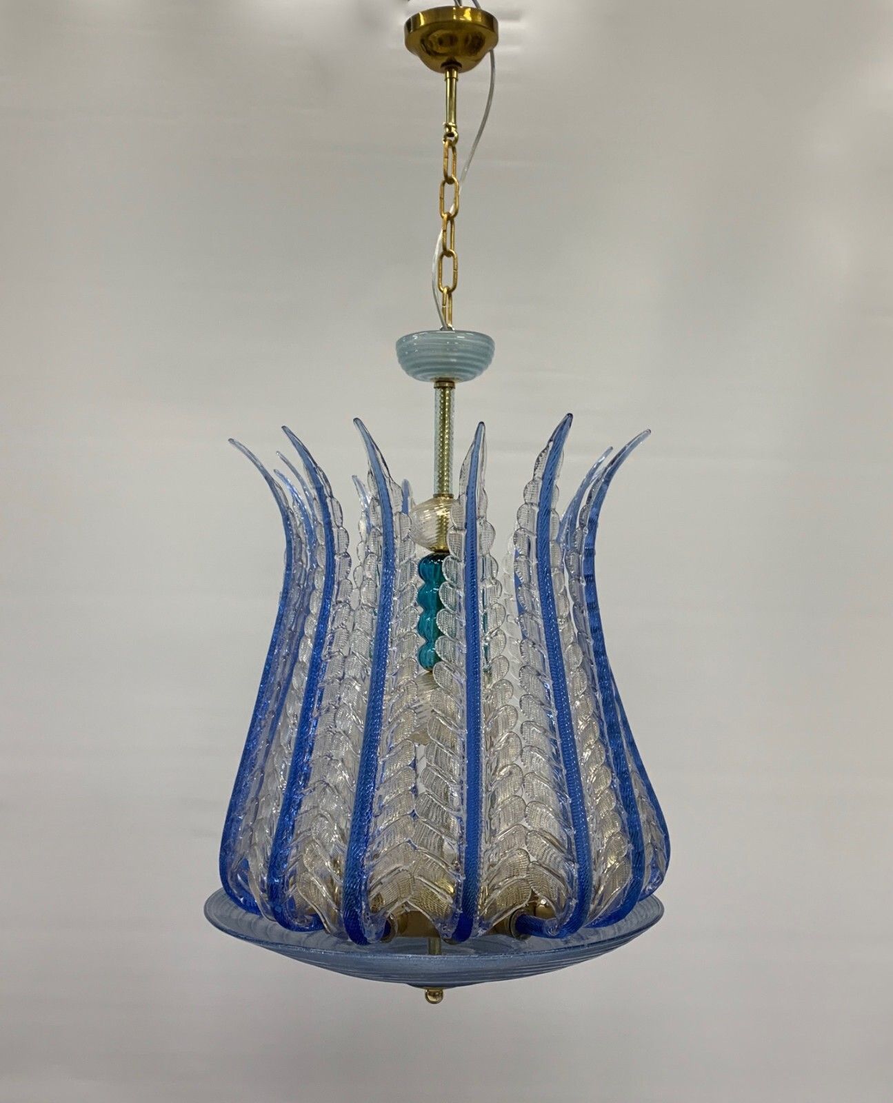 Seguso Murano Chandelier Made In Italy 1960