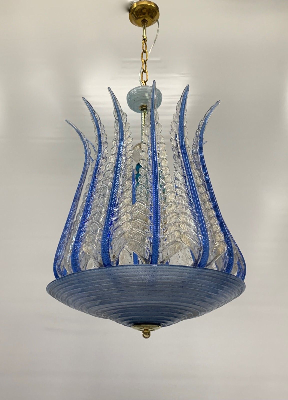 Seguso Murano Chandelier Made In Italy 1960 photo furniture