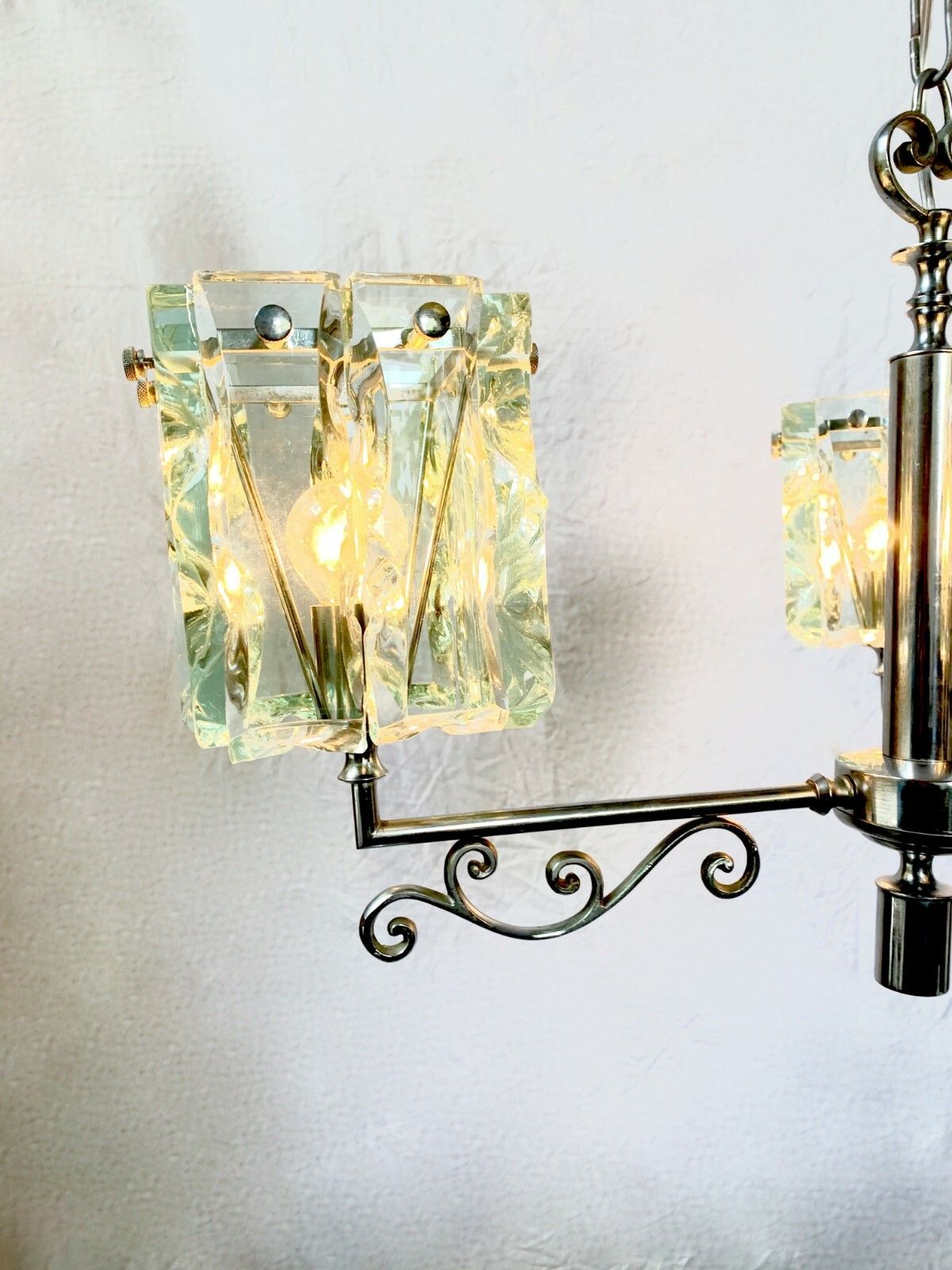 Lampadario Cristal Art photo vinterior