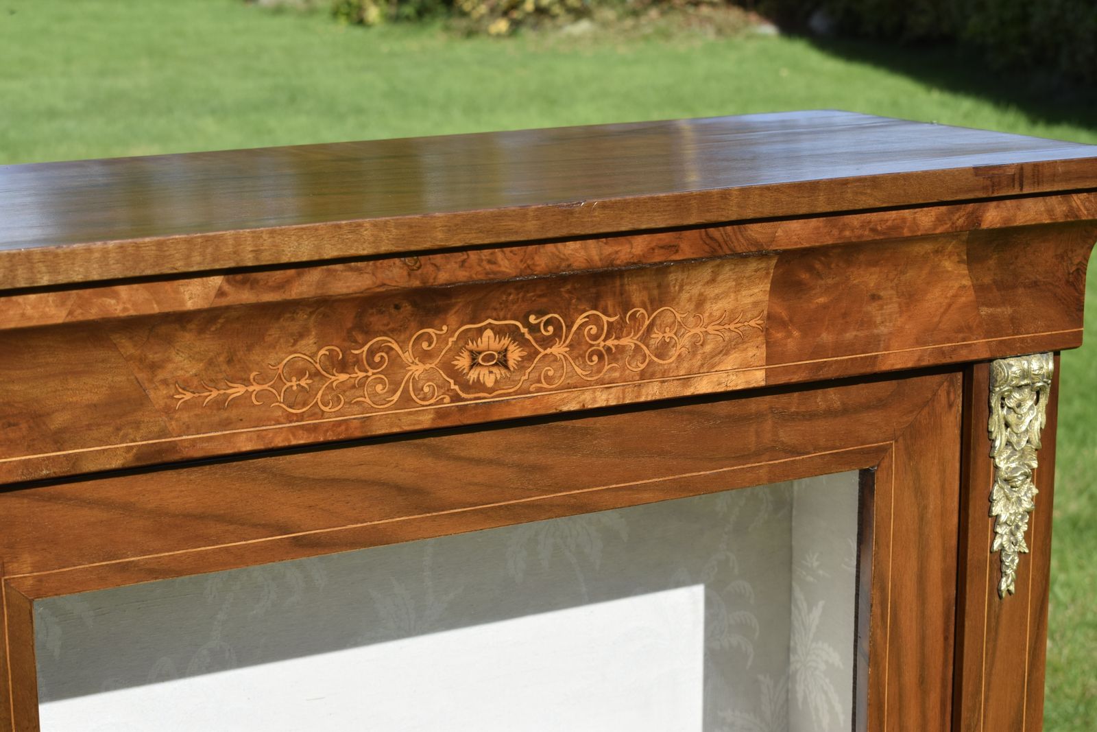 Victorian Walnut Inlaid Cabinet photo buy