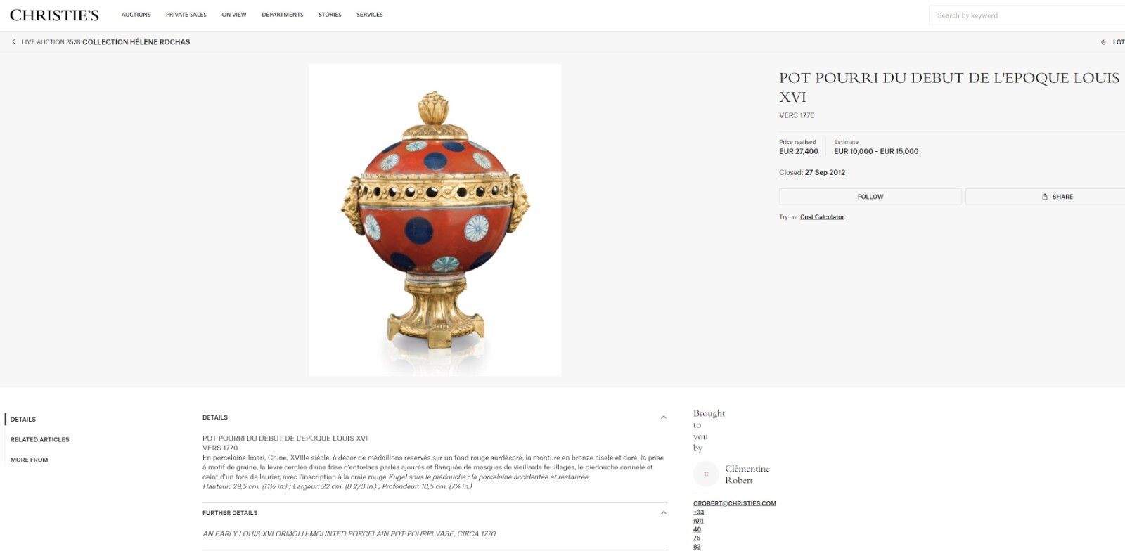 photo furniture 18th Century Chinese Imari Bowl Ormolu Mounted French Louis XVI  Exceptional