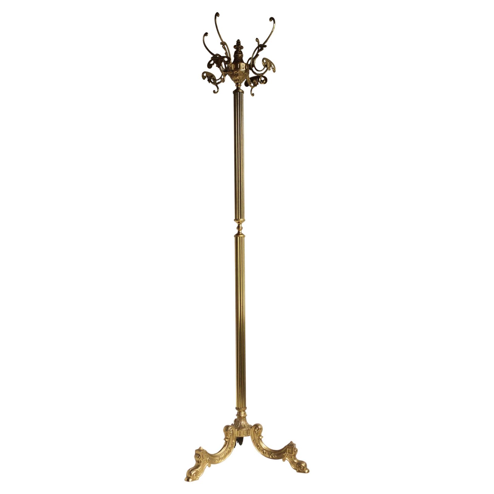 Midcentury 60s Antique Style Italian Coat Hat Rack Hollywood Regency Hall Tree