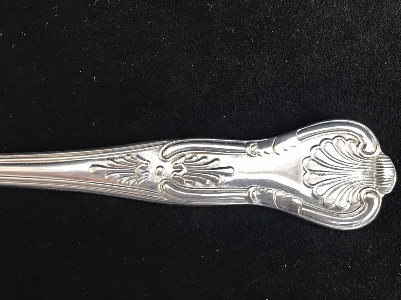 Antique Silver Plated Stilton Cheese Scoop: English Flatware, 1900s Collector Gift photo vinterior