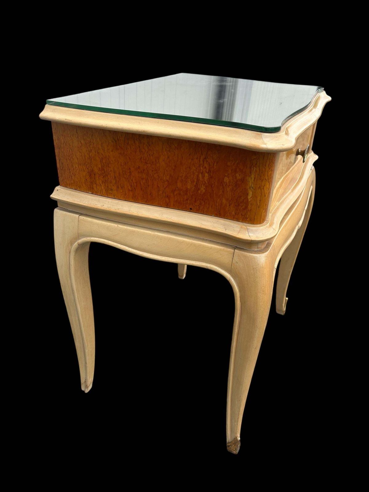 Pair Of Side Tables Attributed To Rene His photo vinterior