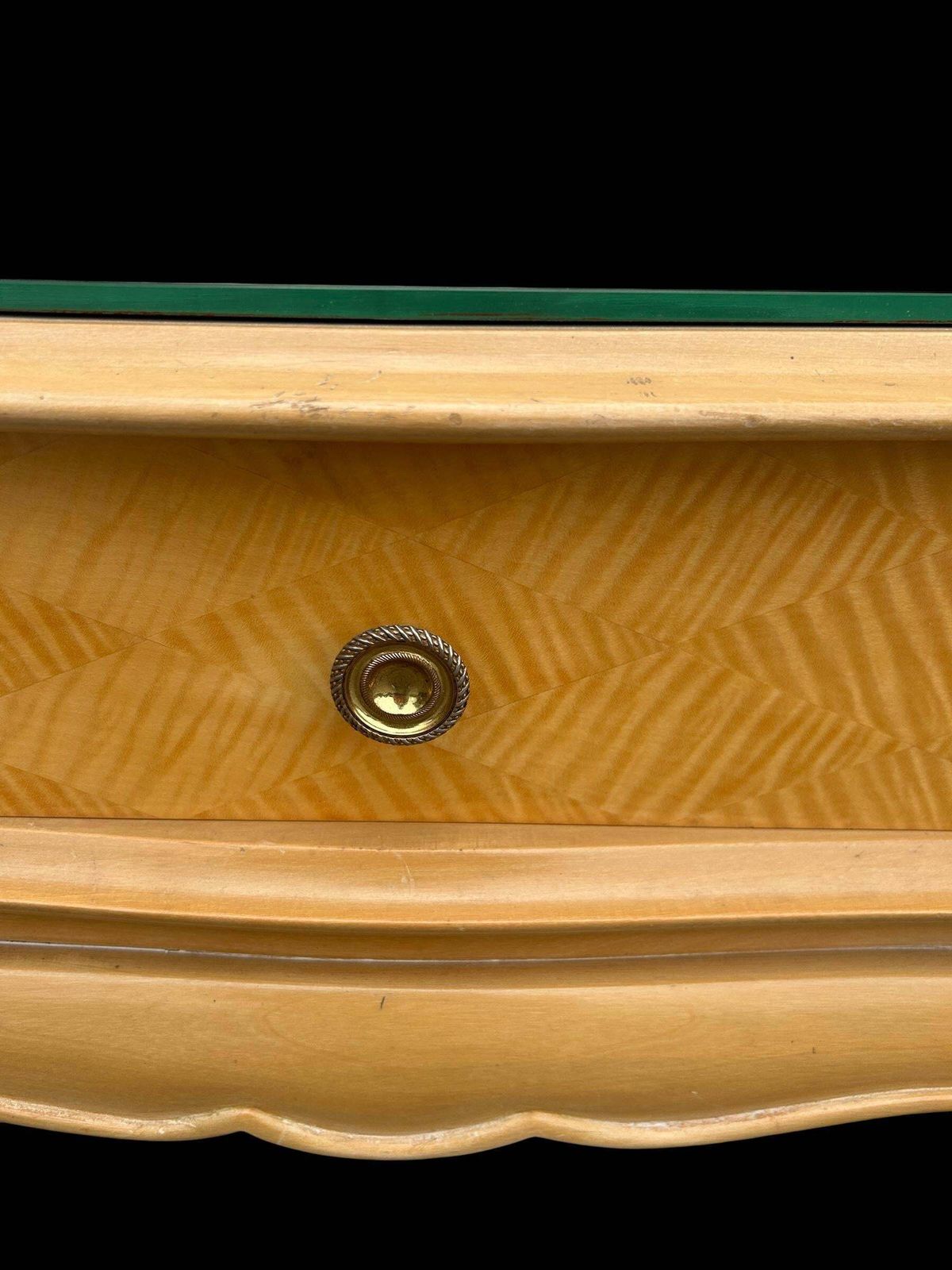 photo furniture Pair Of Side Tables Attributed To Rene His