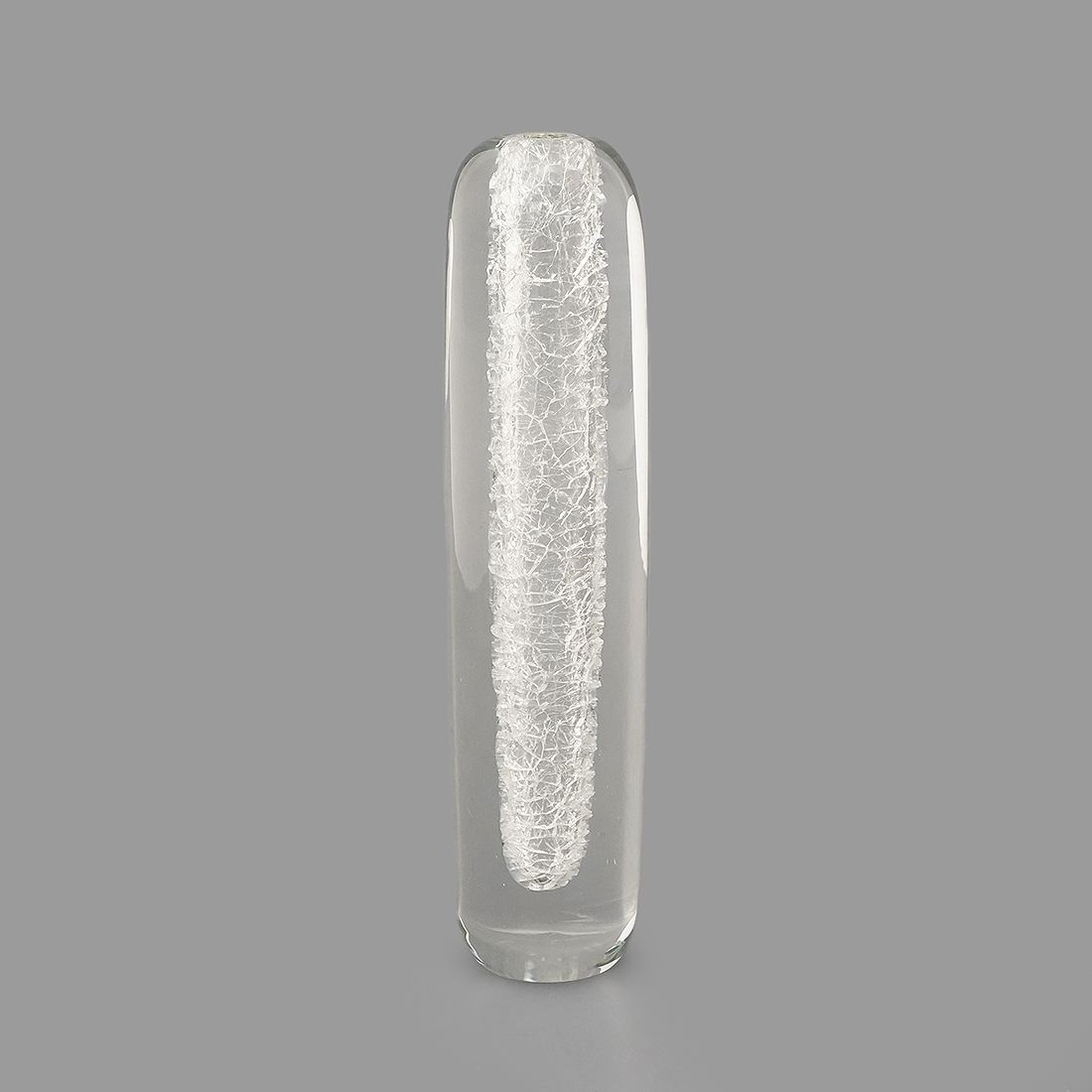 Clear Glass Vase By Alfredo Barbini For Barbini, 1970s photo Home Decor