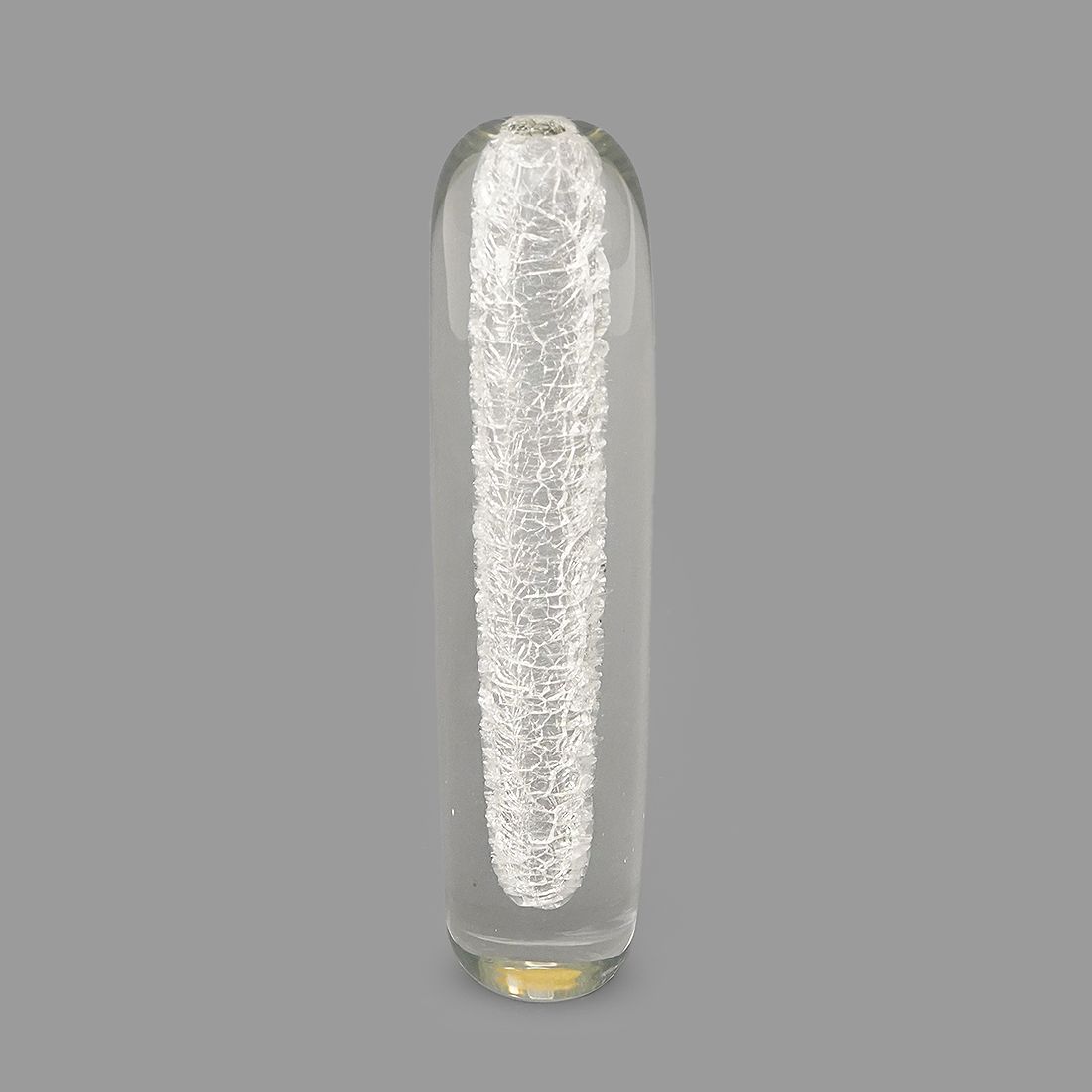 Clear Glass Vase By Alfredo Barbini For Barbini, 1970s photo vinterior