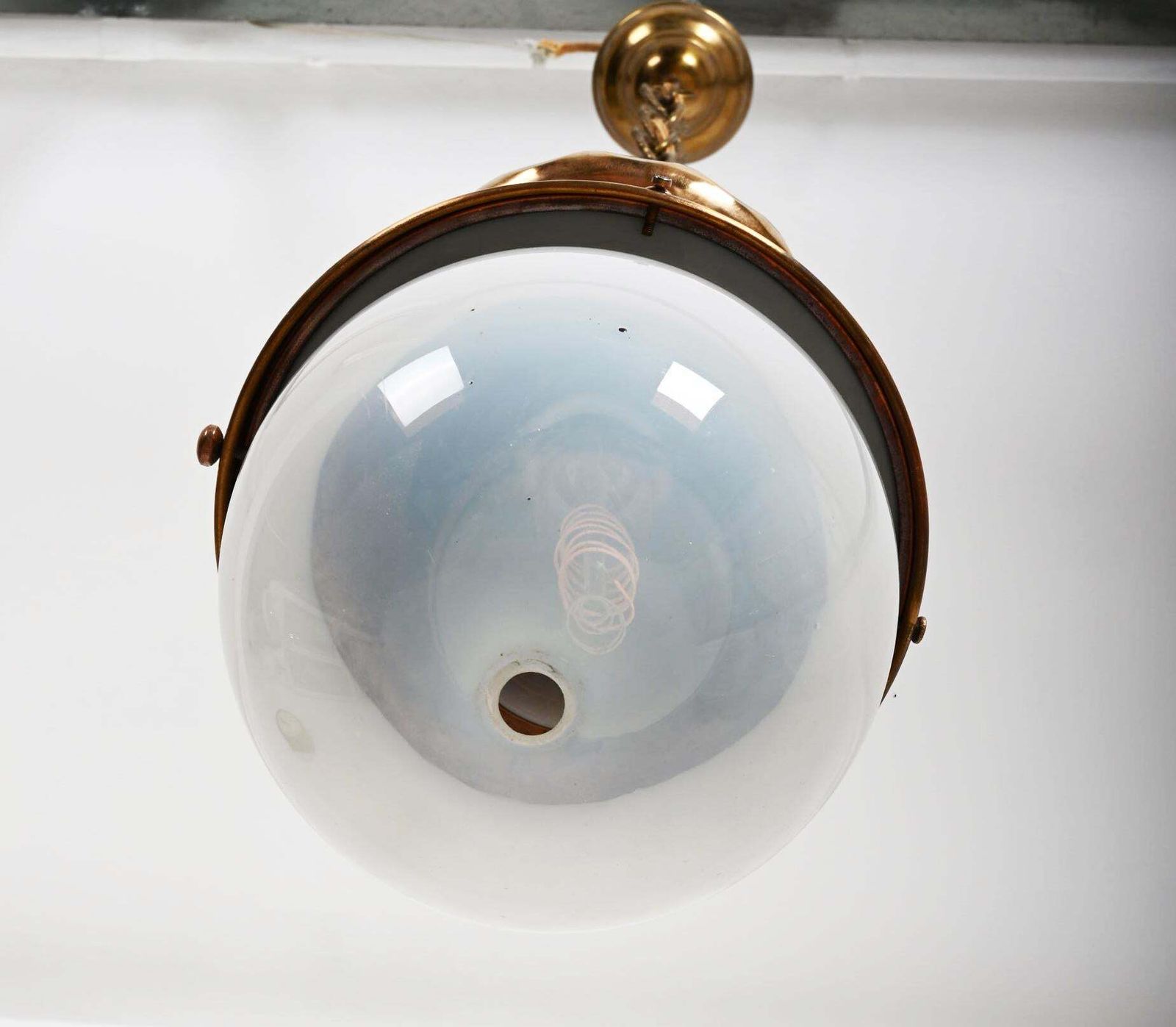 Art Nouveau Department Store Or Factory Lamp photo vinterior
