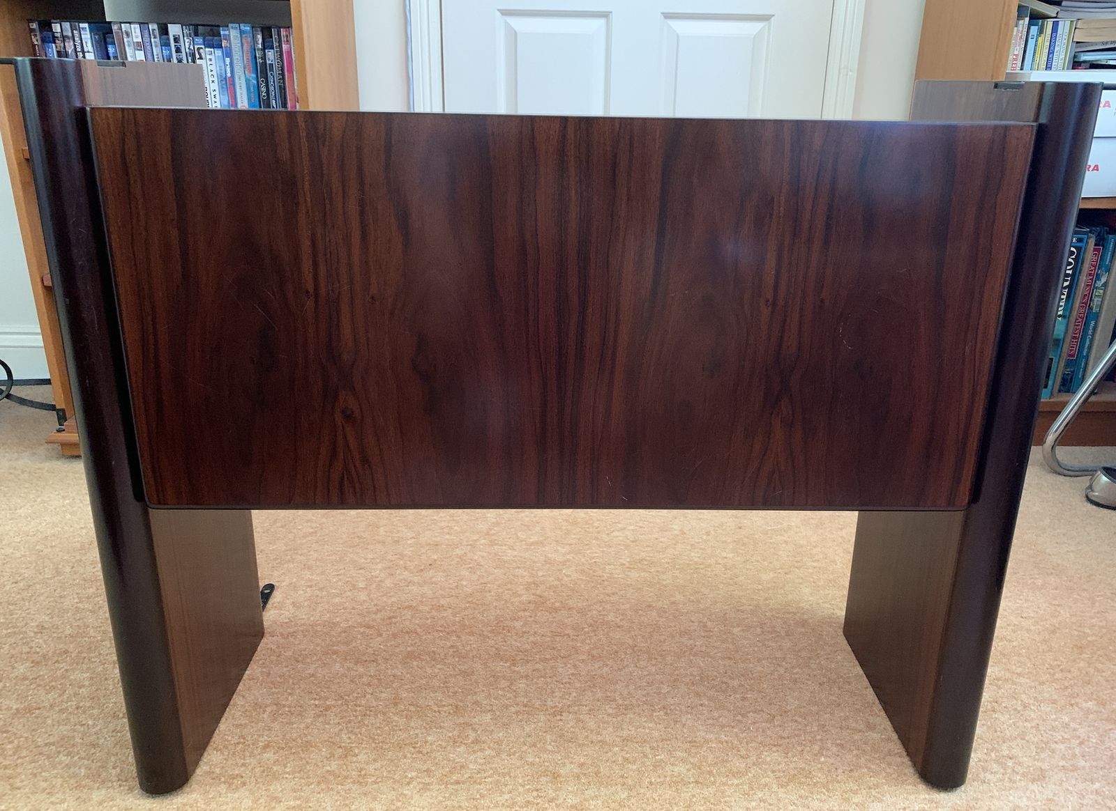 Danish L Shape Executive Desk In Rosewood By Dyrlund photo furniture