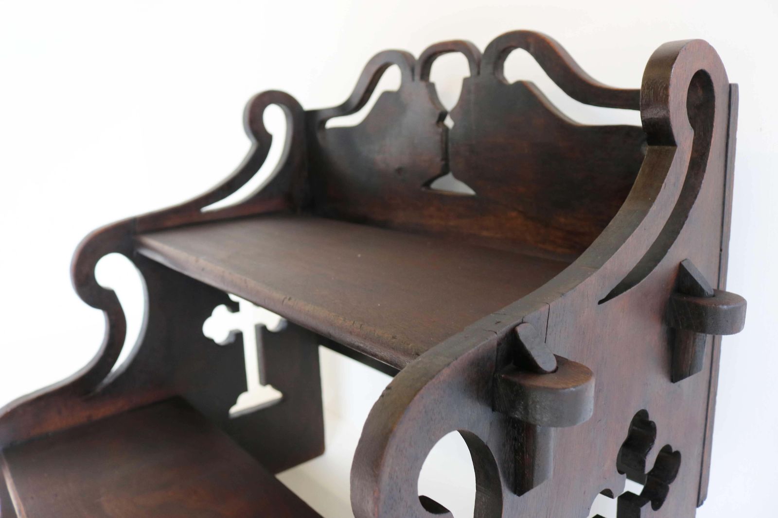 photo vinterior Jugendstil Prayer Chair Or Altar, Side Table/Display Table/Stairs Ca. 1890 1914