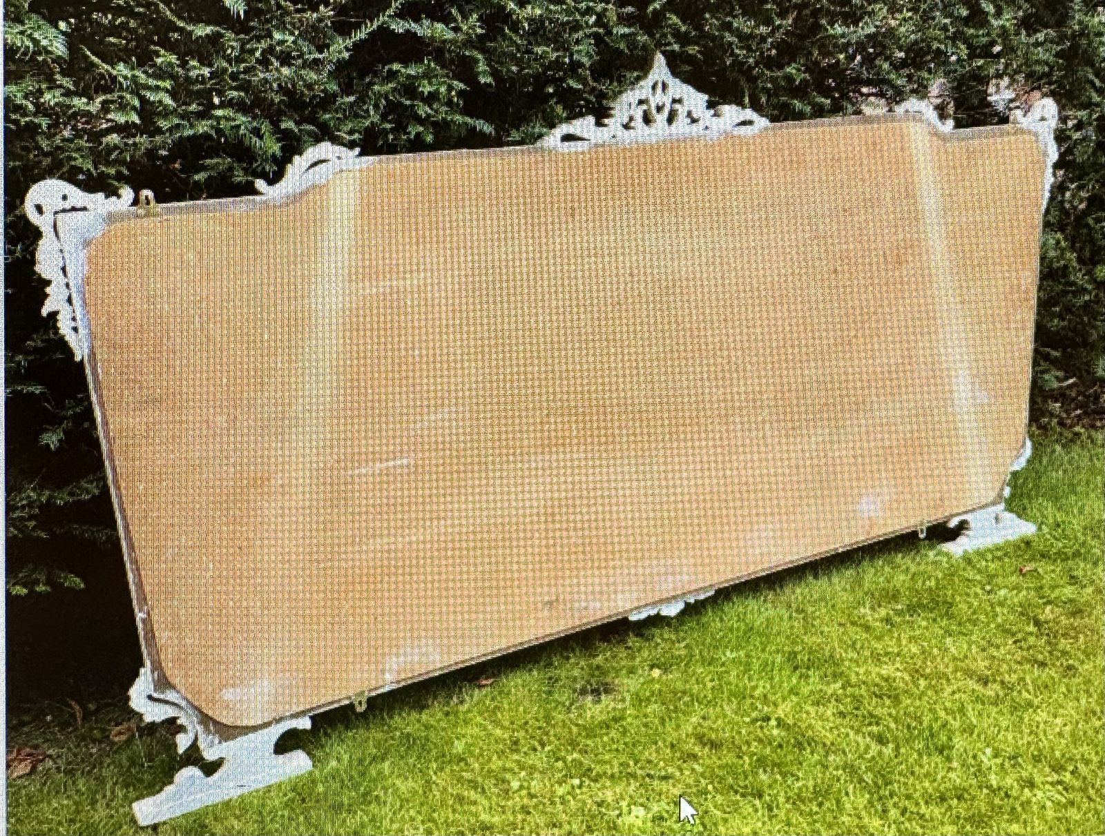 Antique Italian Mirror Extra Wide W 2.1m H 1.16m photo vintage