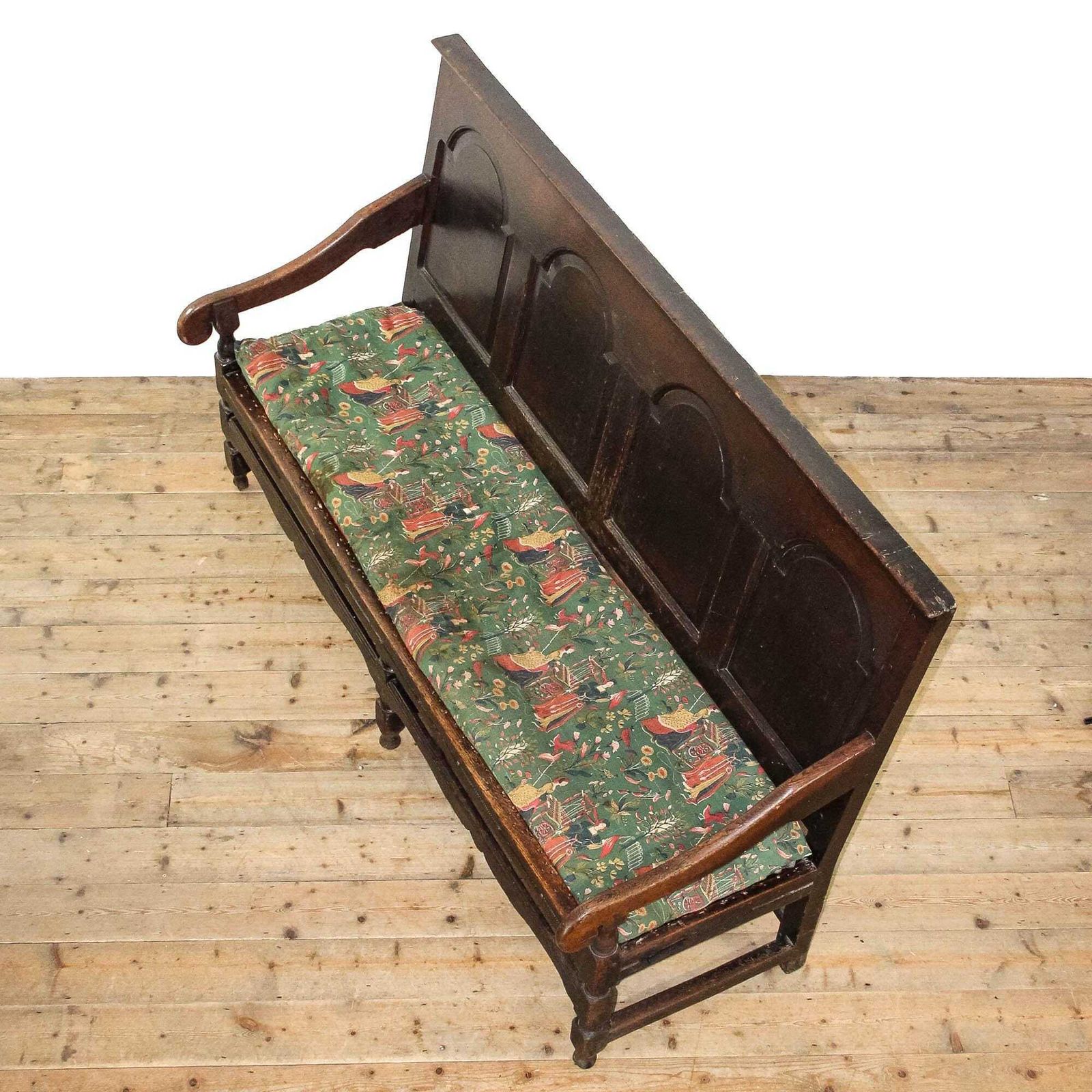 Antique Oak Settle | Oak Bench | Antique Bench | Antique Seating | Hallway | Early Antiques | Large Bench photo 1650.0