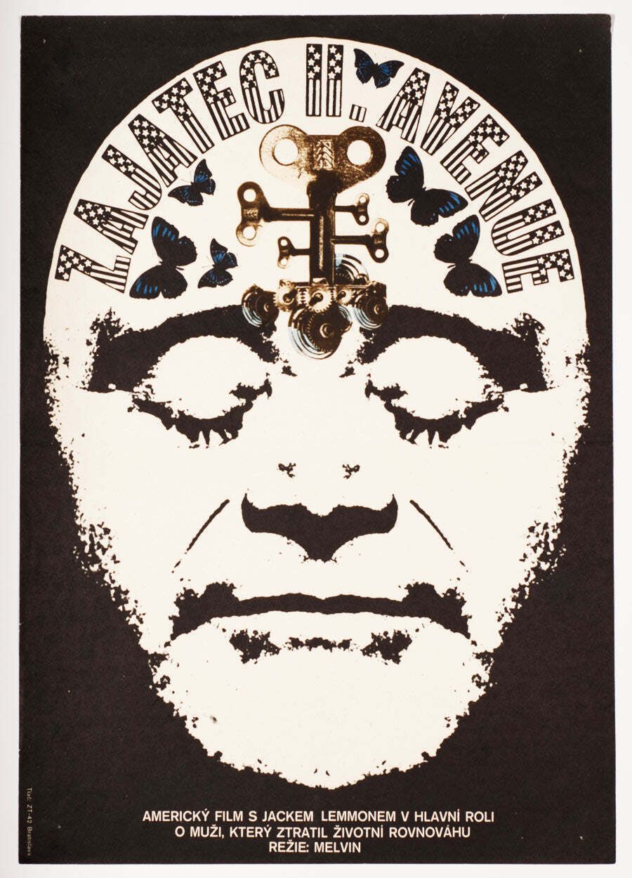 The Prisoner Of Second Avenue Original Czech A1 Poster
