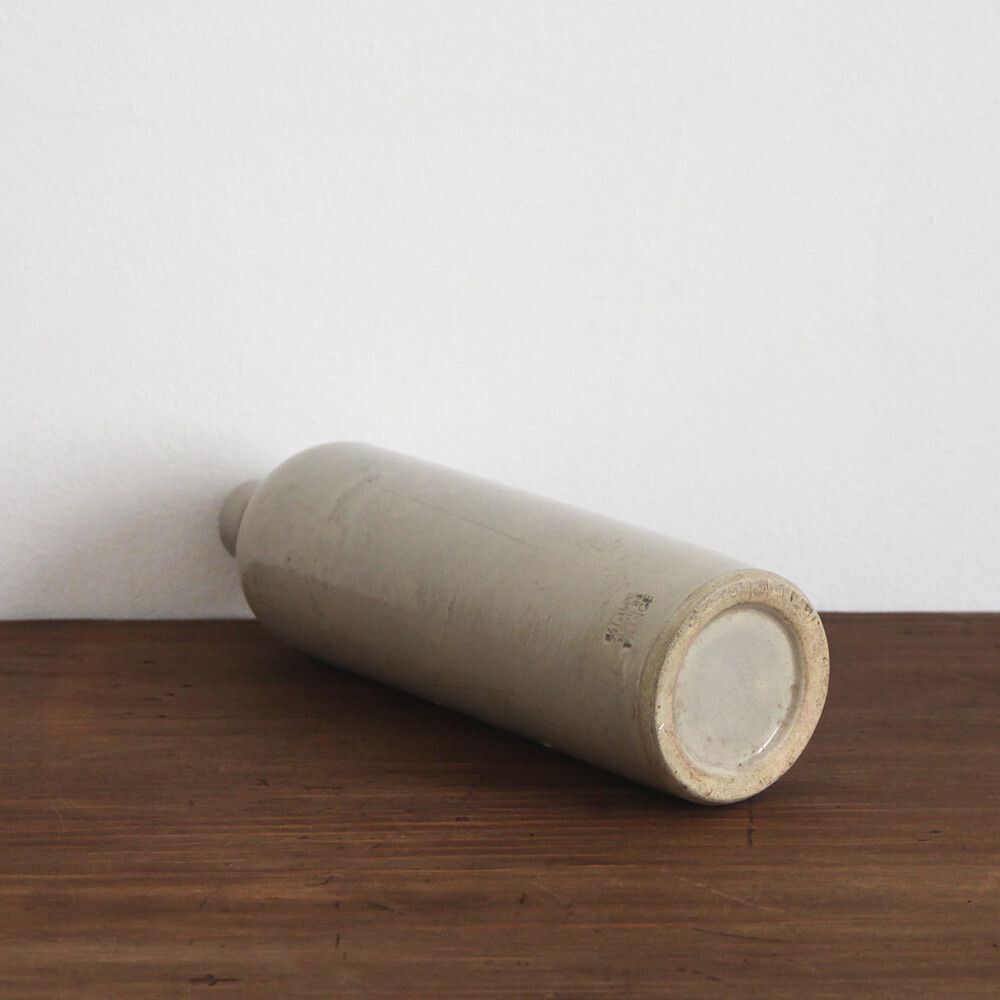 Vintage French Stoneware Bottle Stamped Made In France photo Home Decor