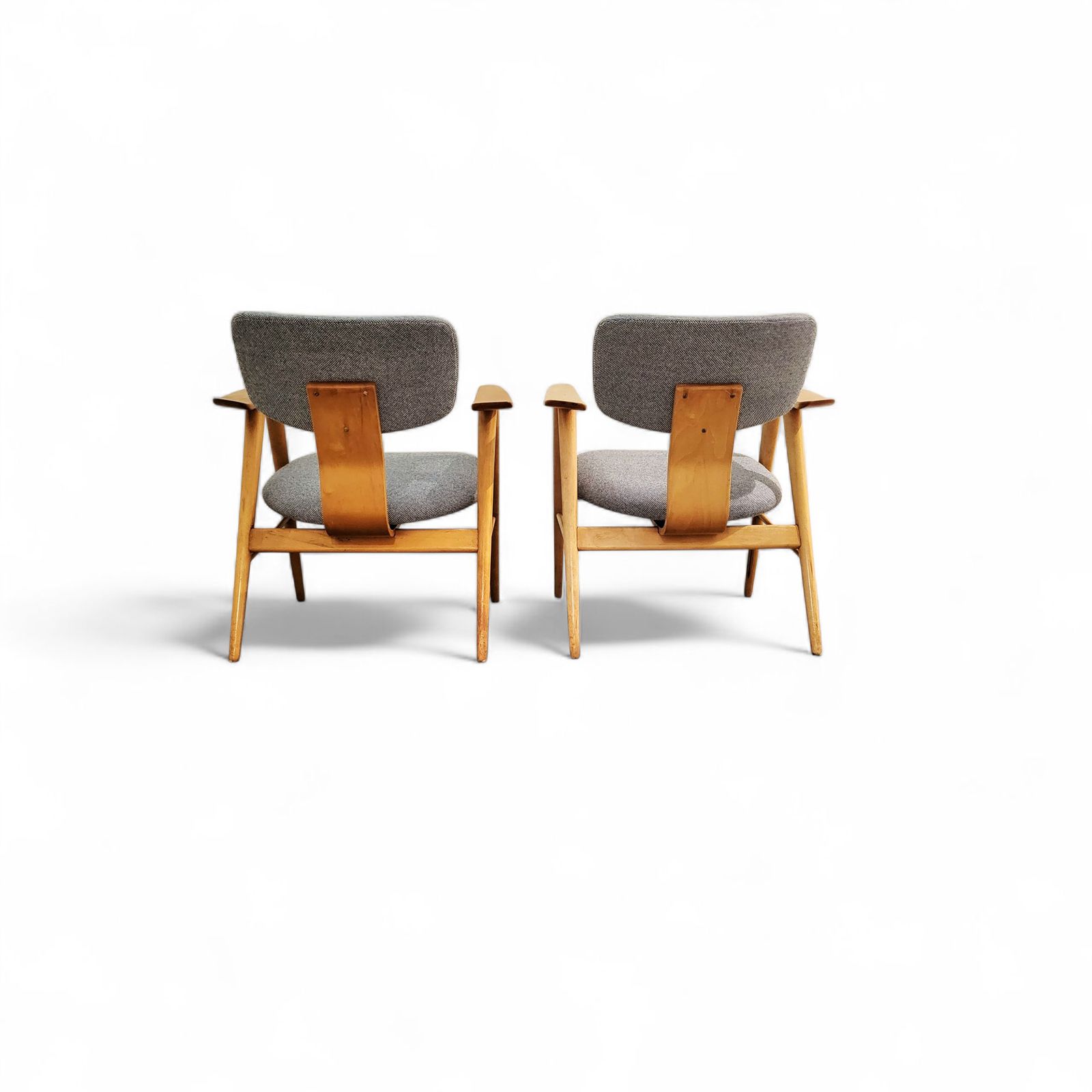 Mid Century Modern Lounge Chair Fb14 By Cees Braakman For Pastoe 1955, Set Of 2 photo buy