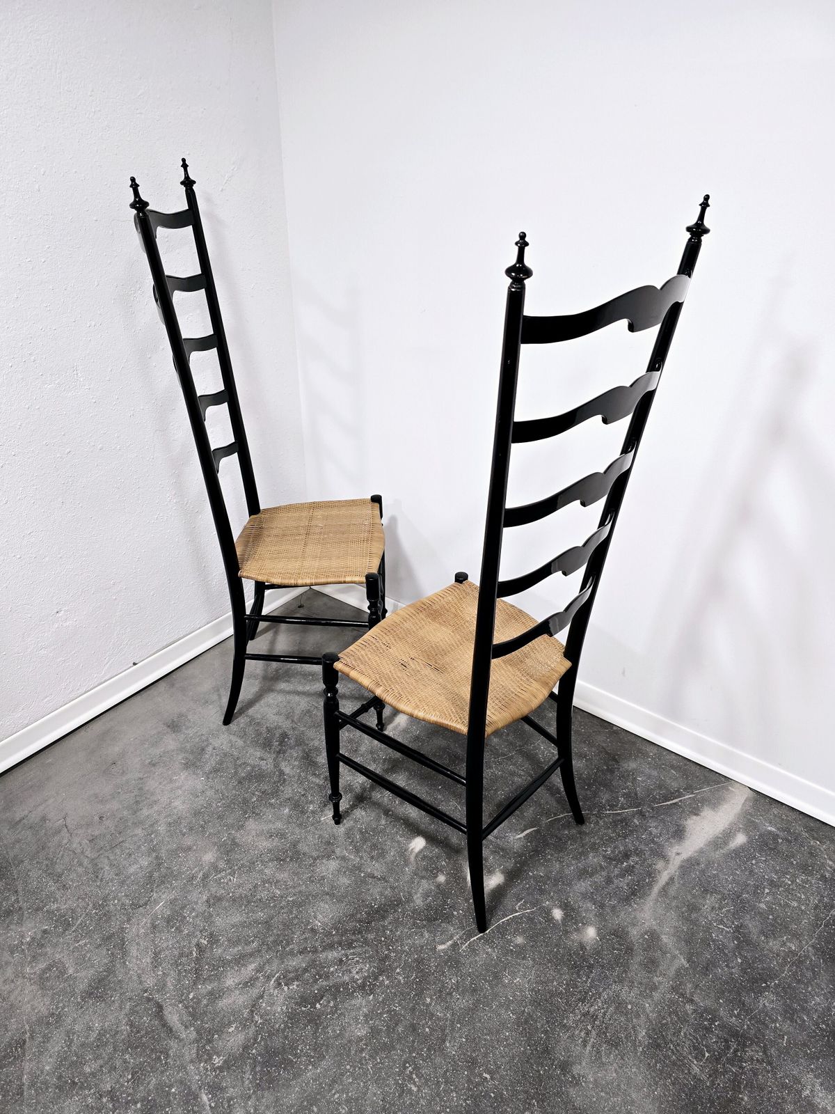 Paolo Buffa Ladder Chair For Chiavari, Italy 1950s 1 Of 2 photo Furniture