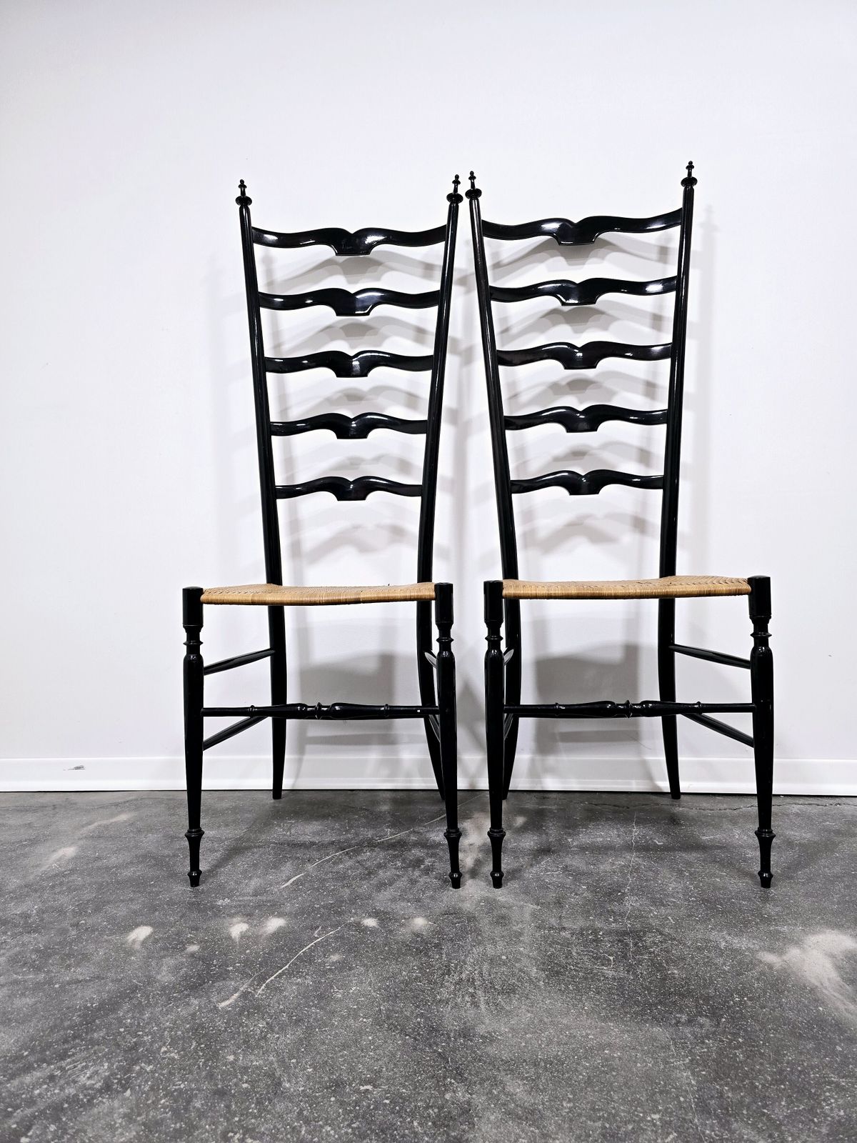 Paolo Buffa Ladder Chair For Chiavari, Italy 1950s 1 Of 2 photo for sale