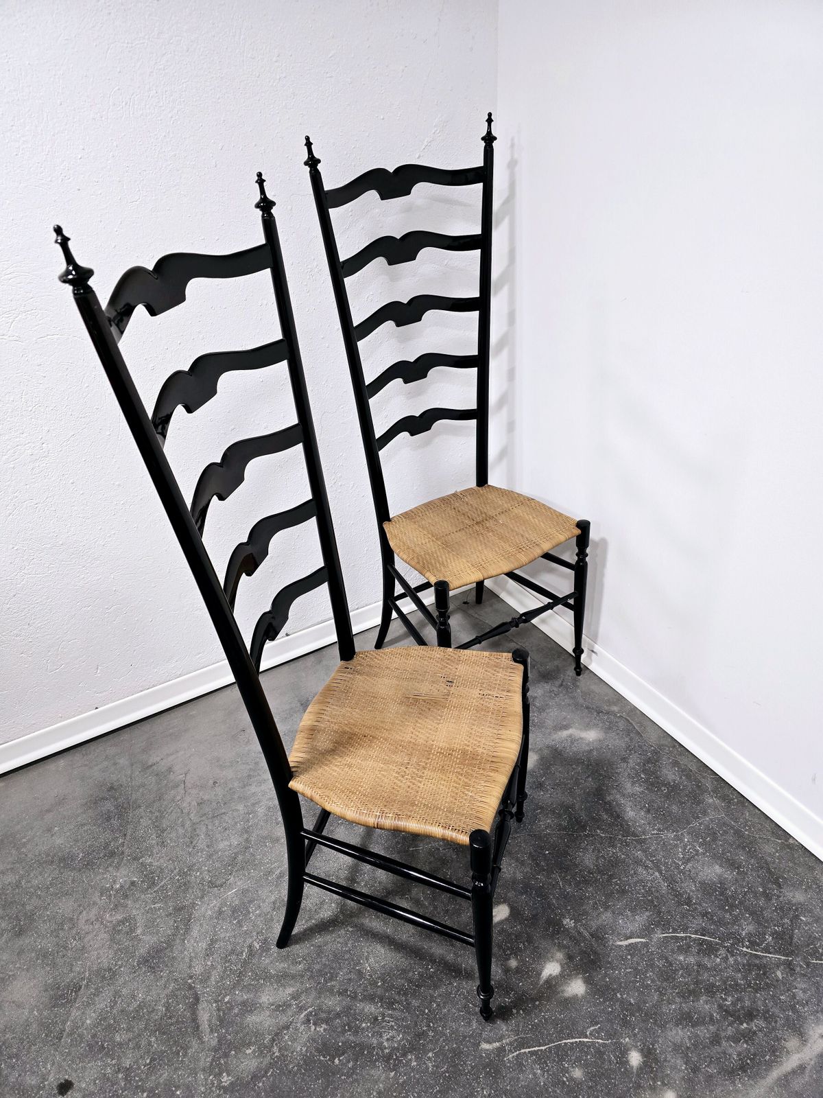 Paolo Buffa Ladder Chair For Chiavari, Italy 1950s 1 Of 2 photo vinterior