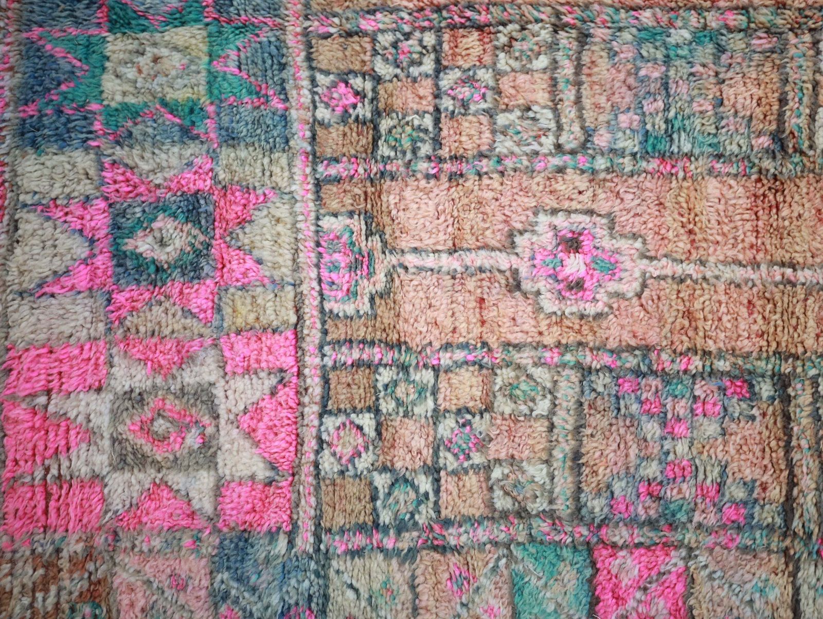 Tiniri Vintage Moroccan Rug 5'4" X12'4" photo buy