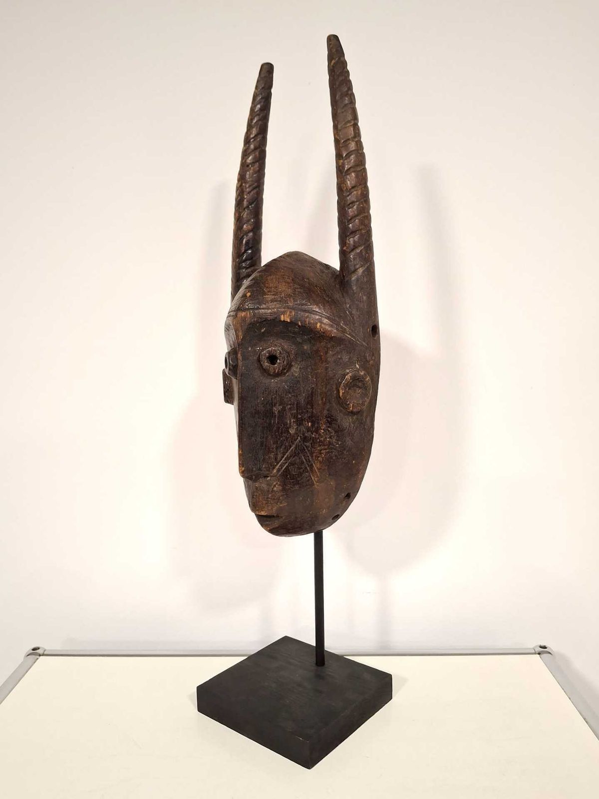 Vintage African Katanda Mask – Lega Tribe, DR Congo – Mid 20th Century photo for sale