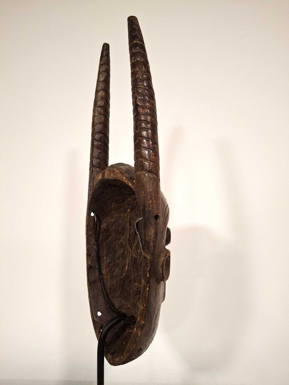 Vintage African Katanda Mask – Lega Tribe, DR Congo – Mid 20th Century photo vinterior