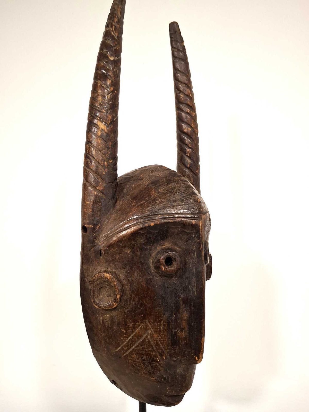 Vintage African Katanda Mask – Lega Tribe, DR Congo – Mid 20th Century photo buy