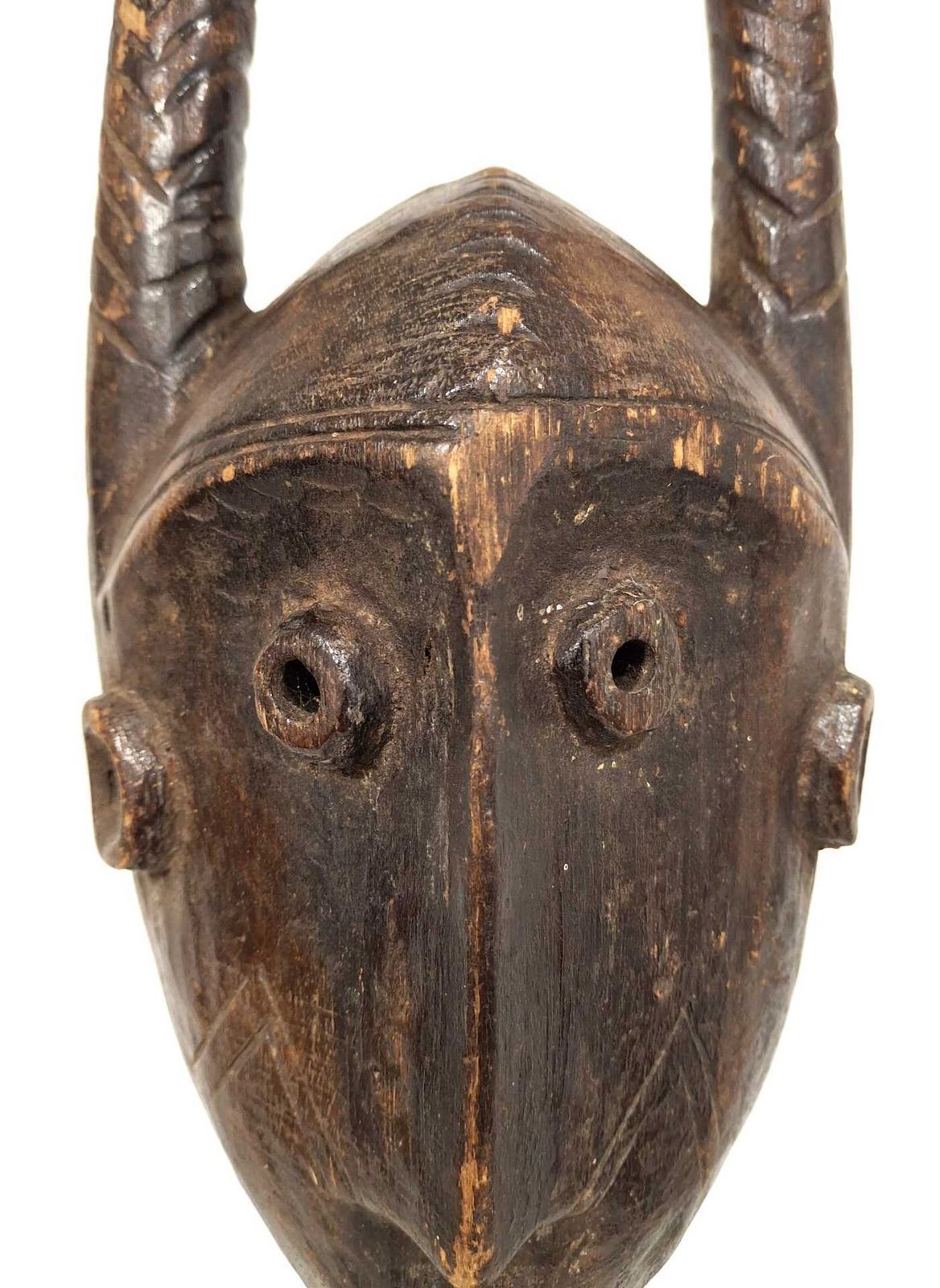 Vintage African Katanda Mask – Lega Tribe, DR Congo – Mid 20th Century photo vintage