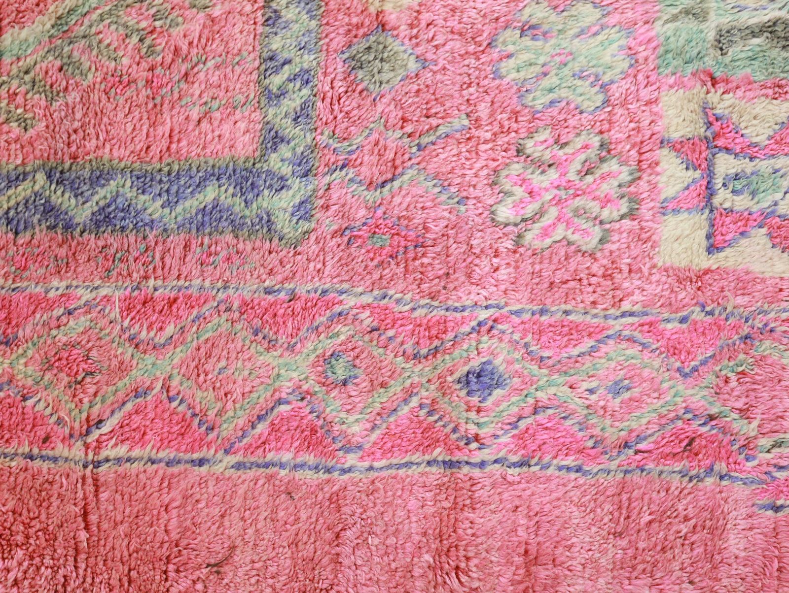 Tudert Vintage Moroccan Rug 5'6" X11'6" photo vinterior