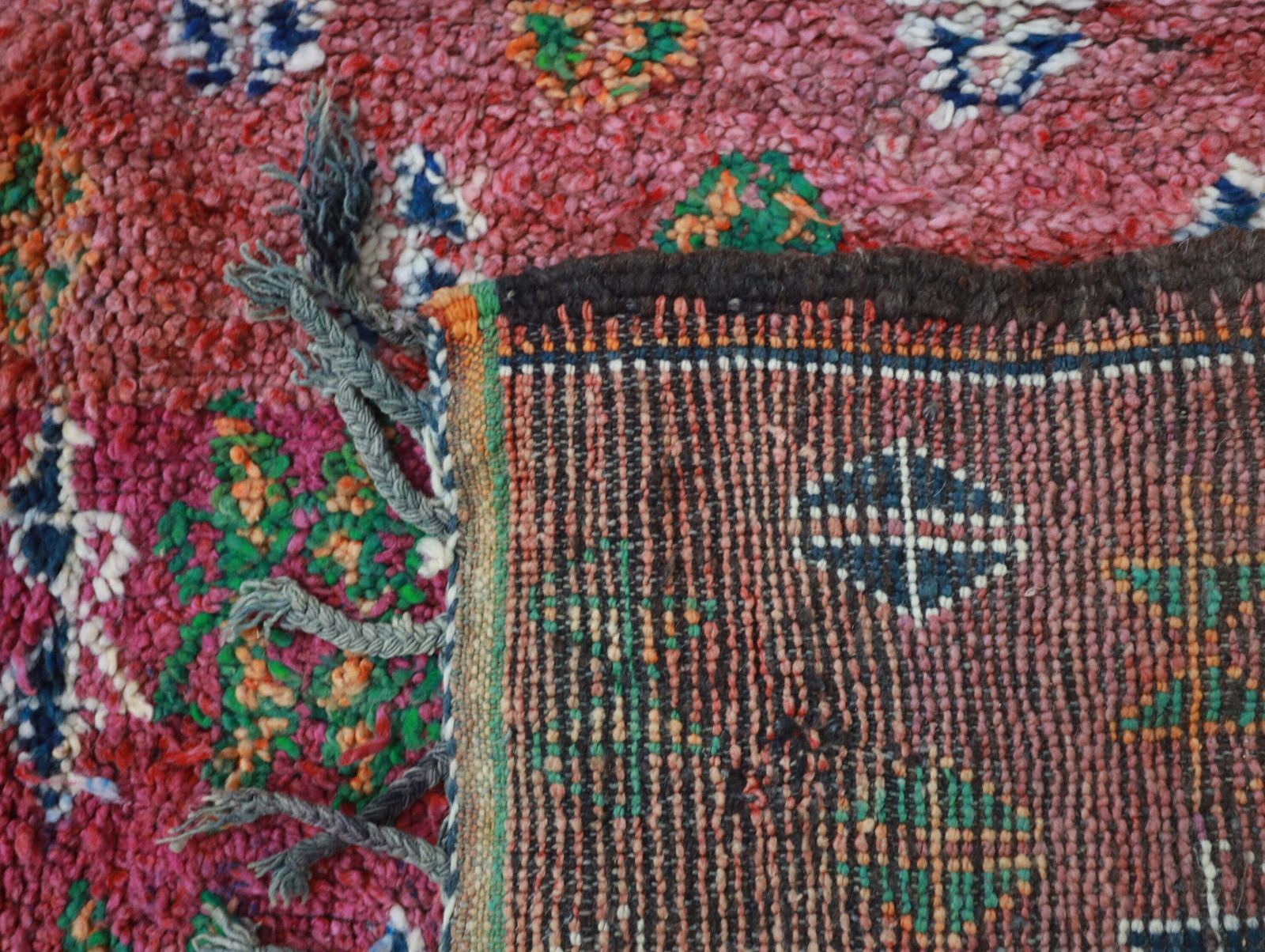 photo vinterior Tannirt Vintage Moroccan Rug 7'0" X12'2"