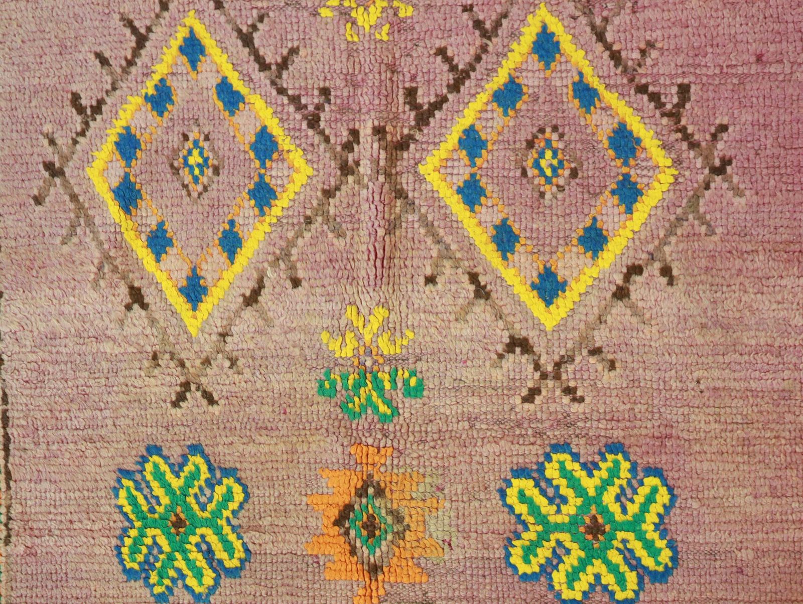 Tililla Vintage Moroccan Rug 4'6" X10'3" photo 714.0
