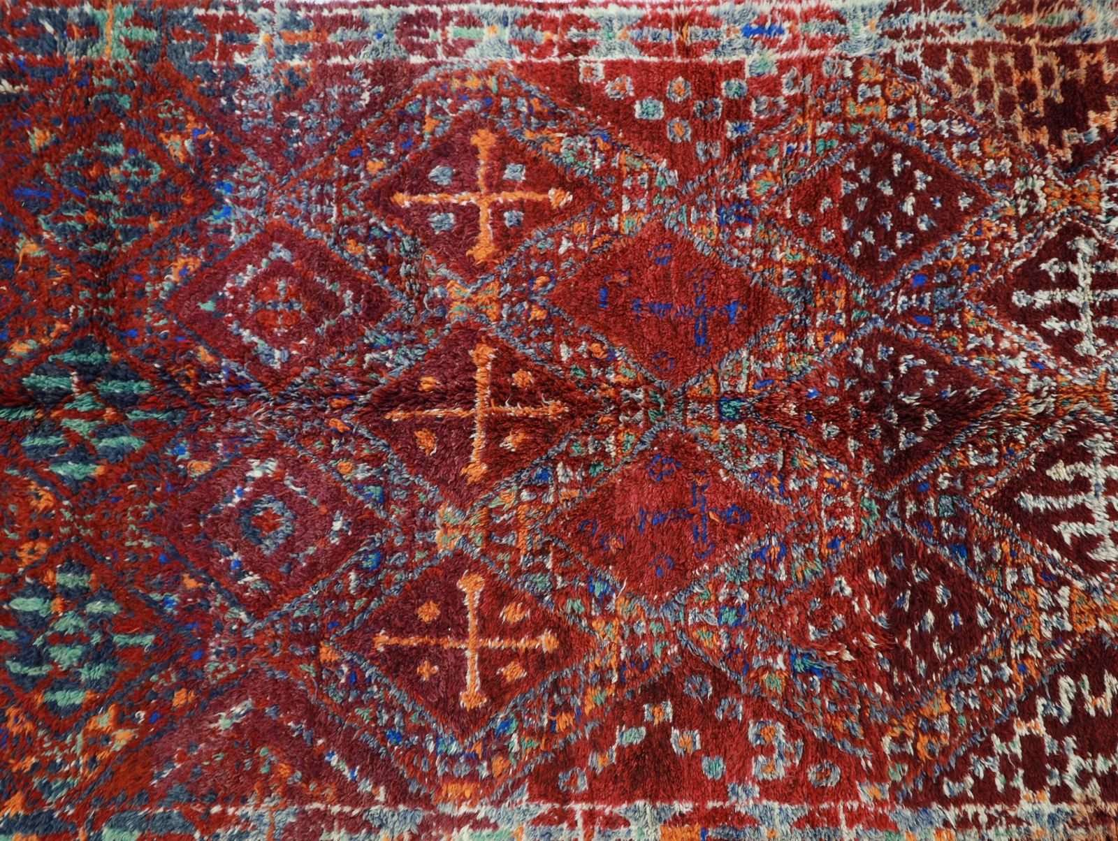 Nassira Vintage Moroccan Rug 5'9" X 12'7" photo furniture