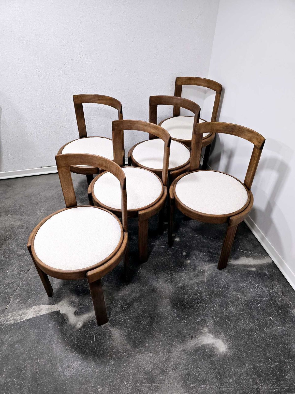 Bentwood Dining Chairs 1960s, Set Of 6 photo vintage