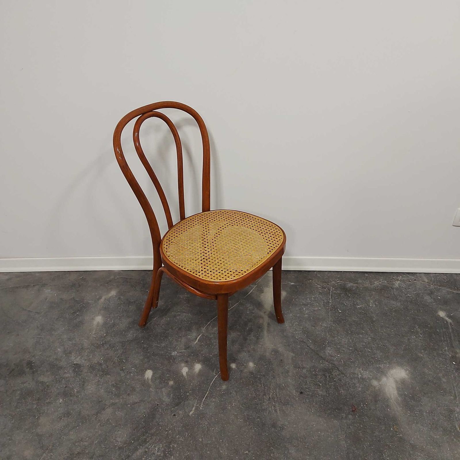 Dining Chair, Bentwood Cane, No. 18, 1980s 1 Of 7 photo vinterior